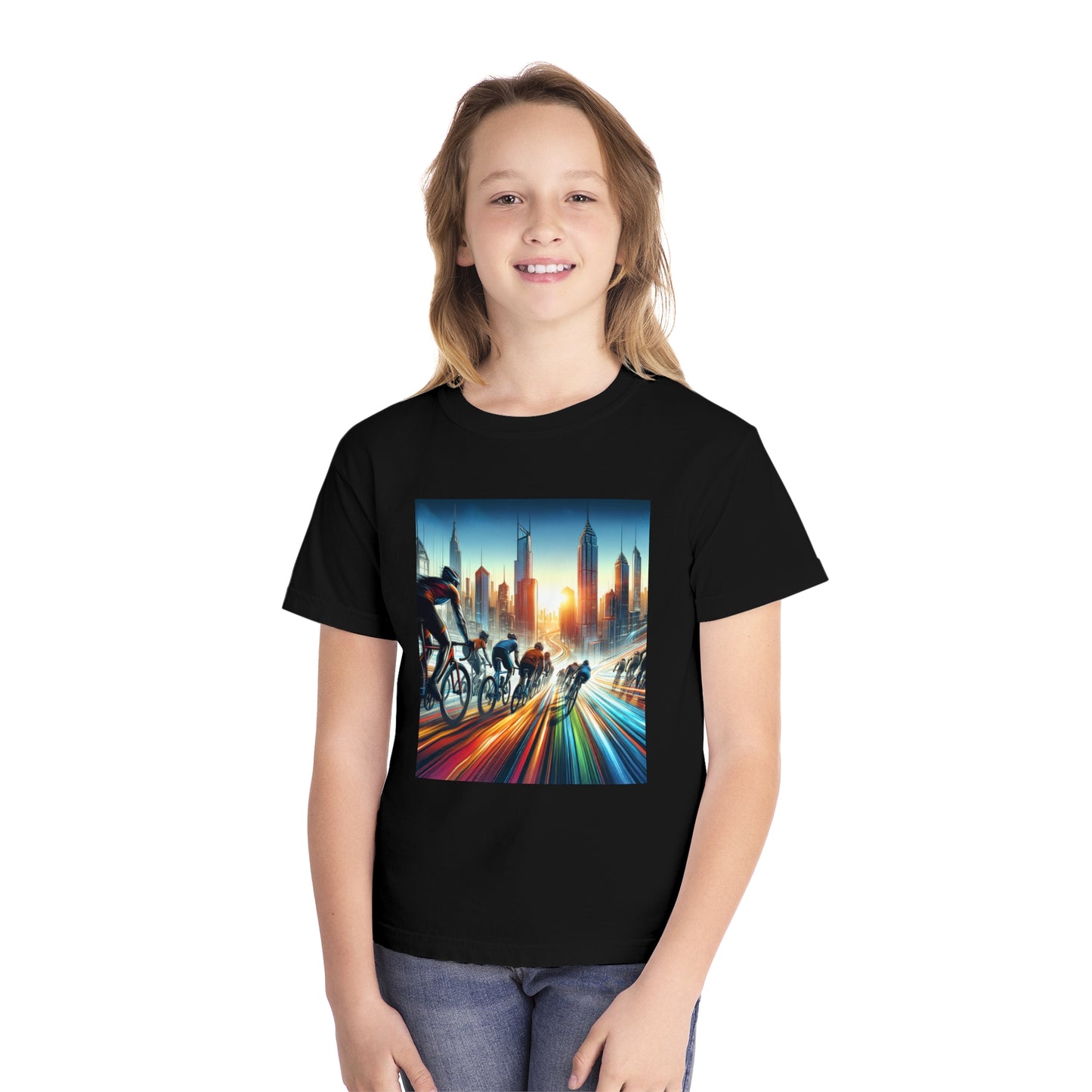 Cycling Youth Midweight Tee