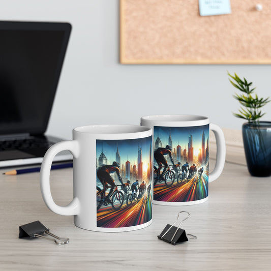 Cycling Ceramic Mug