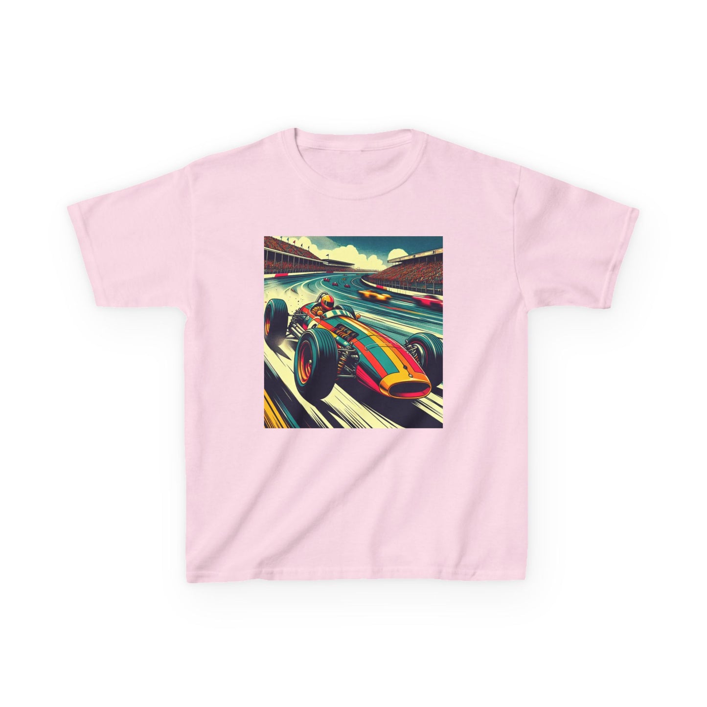 Vintage F1 Kids Tee, Birthday Gift, Everyday Wear, Reference Guide, Unique Design