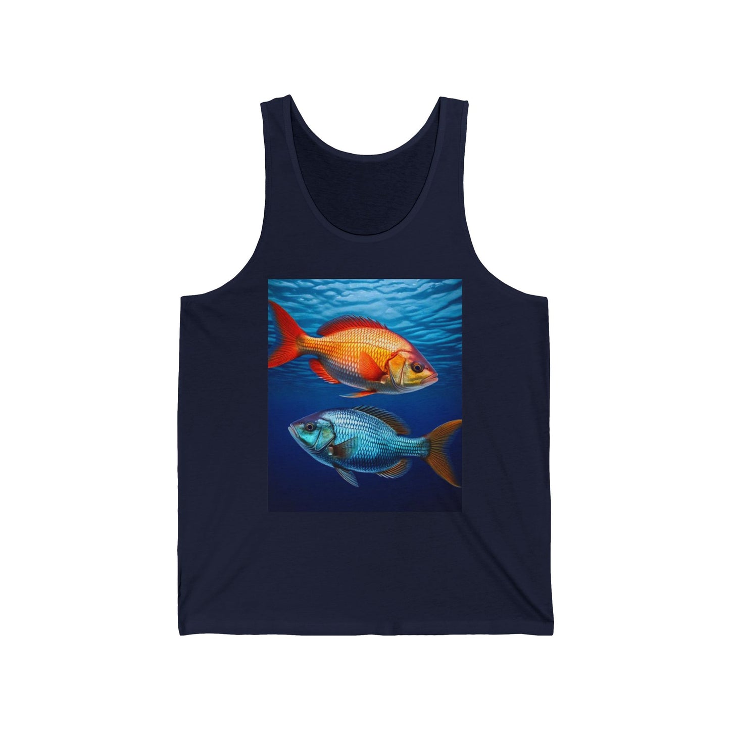 Pisces Unisex Jersey Tank Top - Perfect for Festivals & Casual Wear