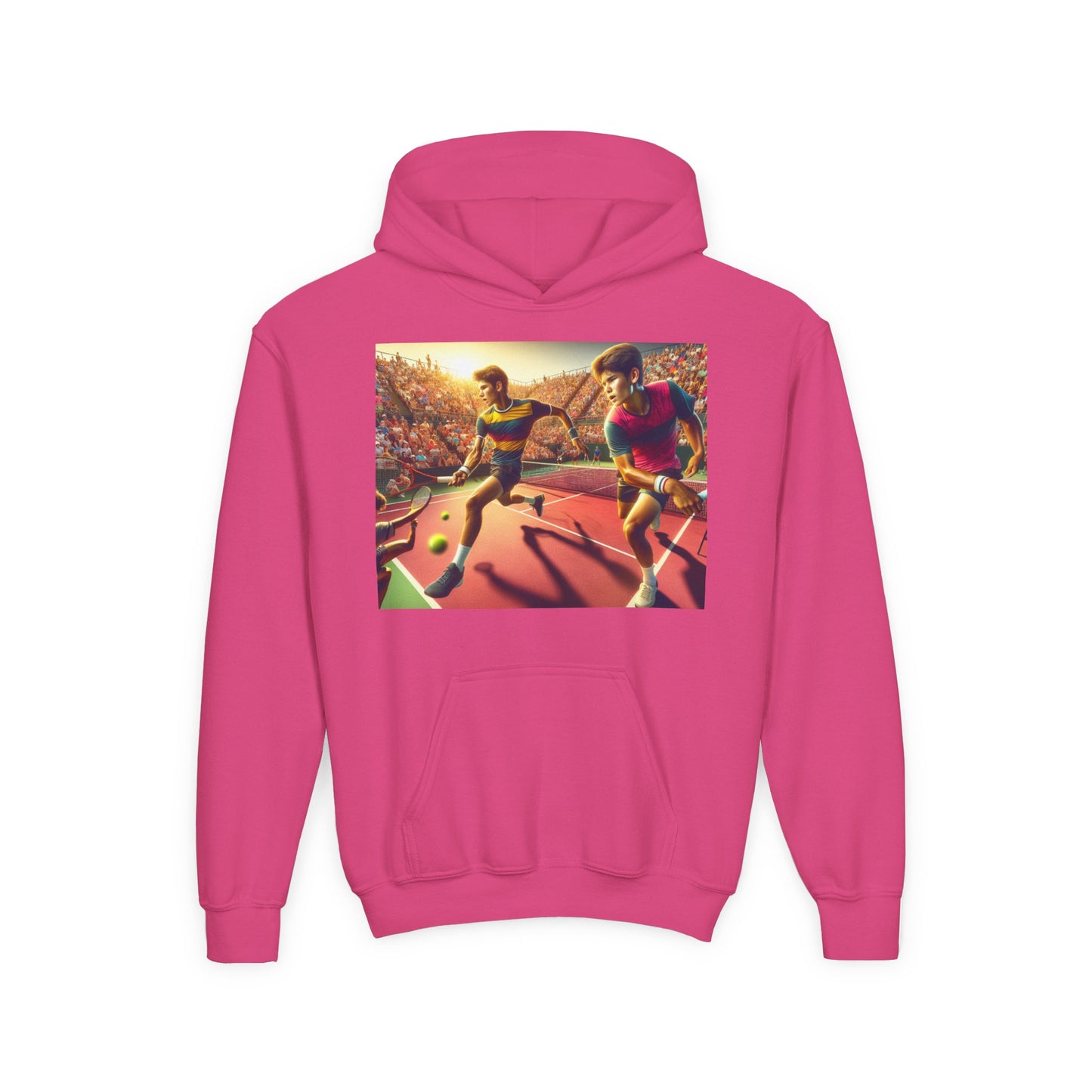 Tennis Youth Heavy Blend Hooded Sweatshirt