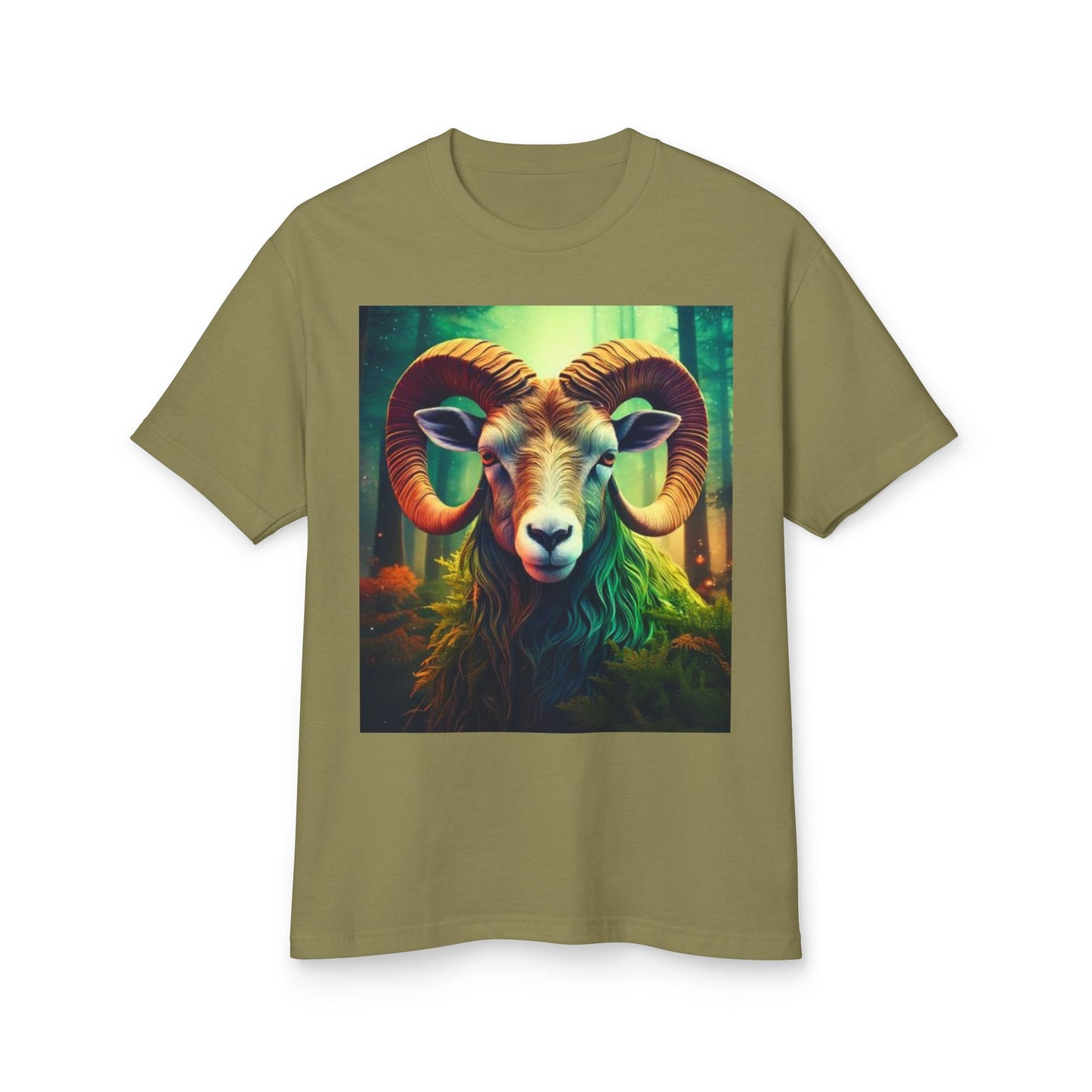 Aries Heavyweight Tee - Unisex Garment-Dyed Shirt