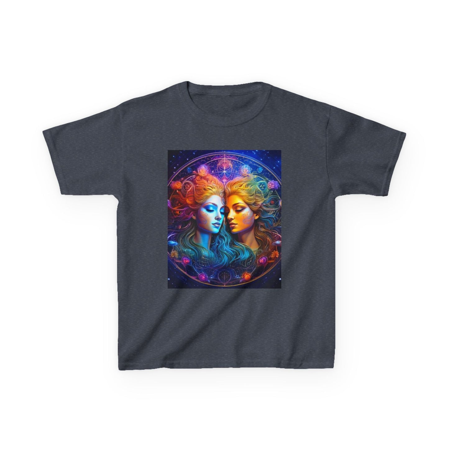 Gemini Horoscope Kids Tee - Cosmic Zodiac T-Shirt for Astrology Lovers, Birthday Gift, Everyday Wear, Reference Guide, Unique Design