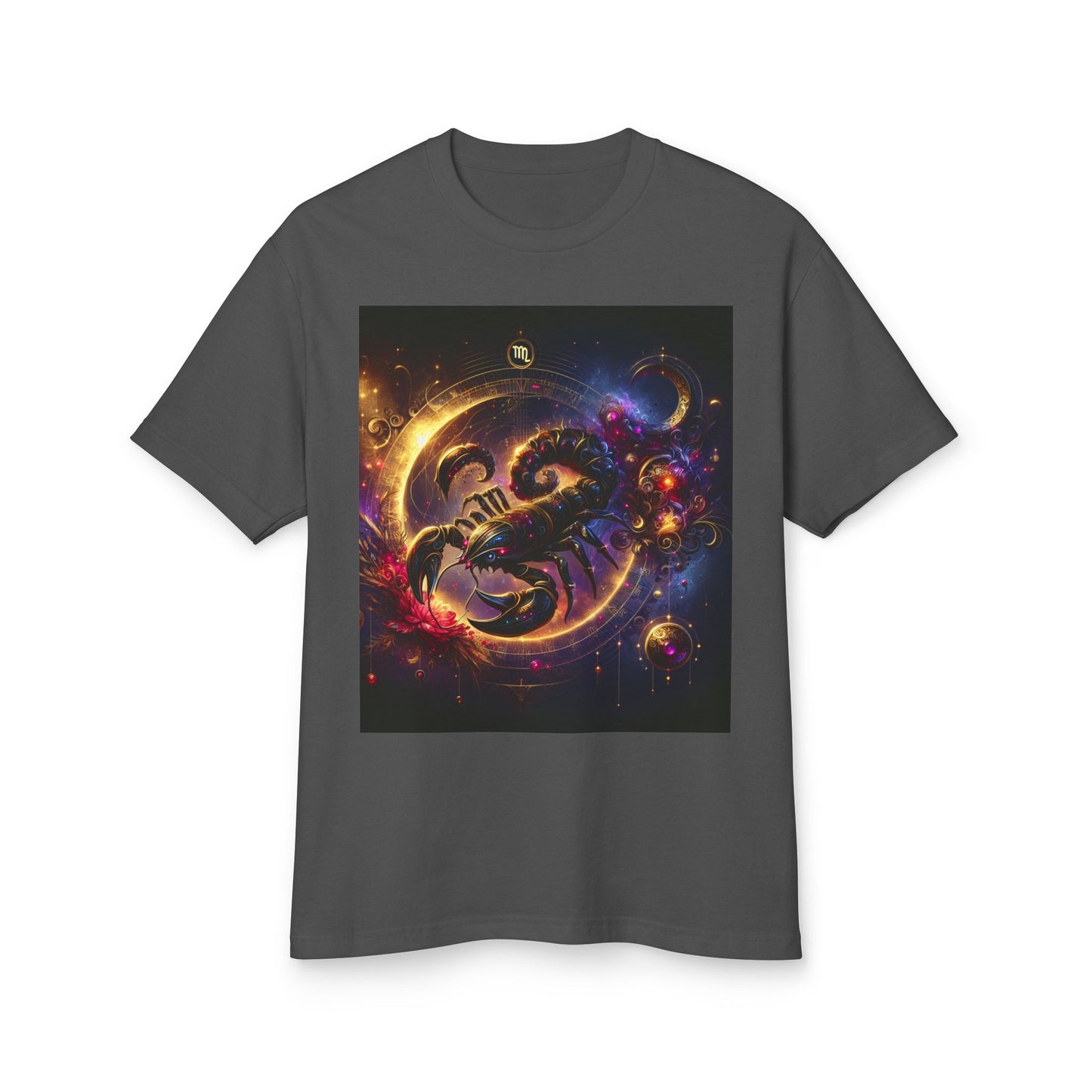 Scorpio Heavyweight Tee - Unisex Garment-Dyed Shirt