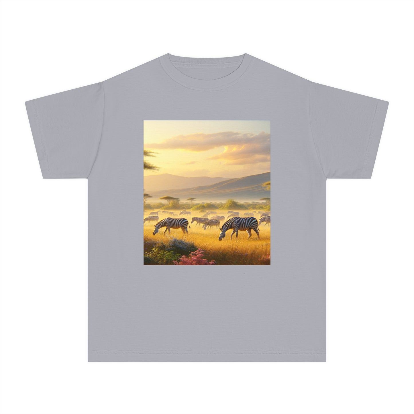Zebras Youth Midweight Tee