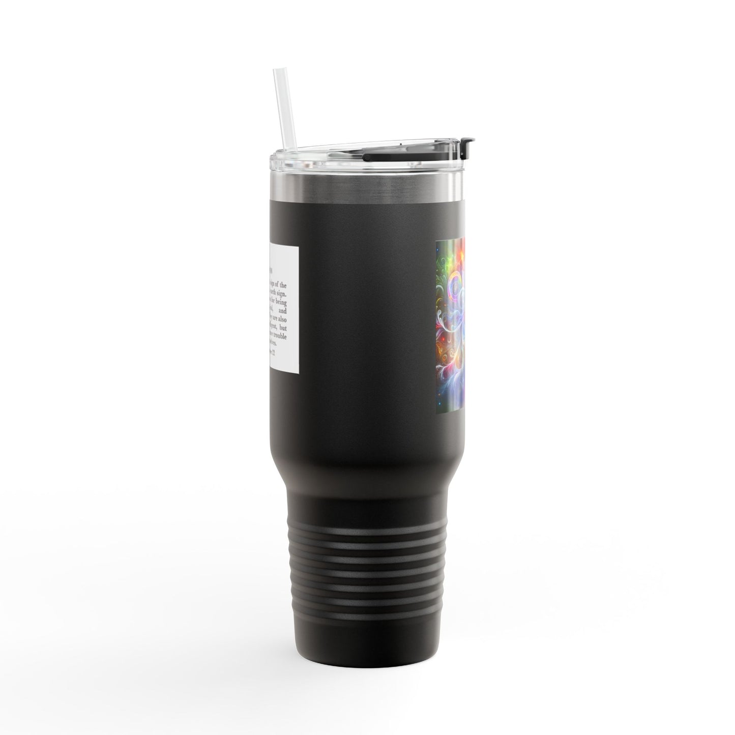 Virgo Insulated Travel Mug, 40oz, Perfect for Zodiac Fans, Coffee, Tea, Water