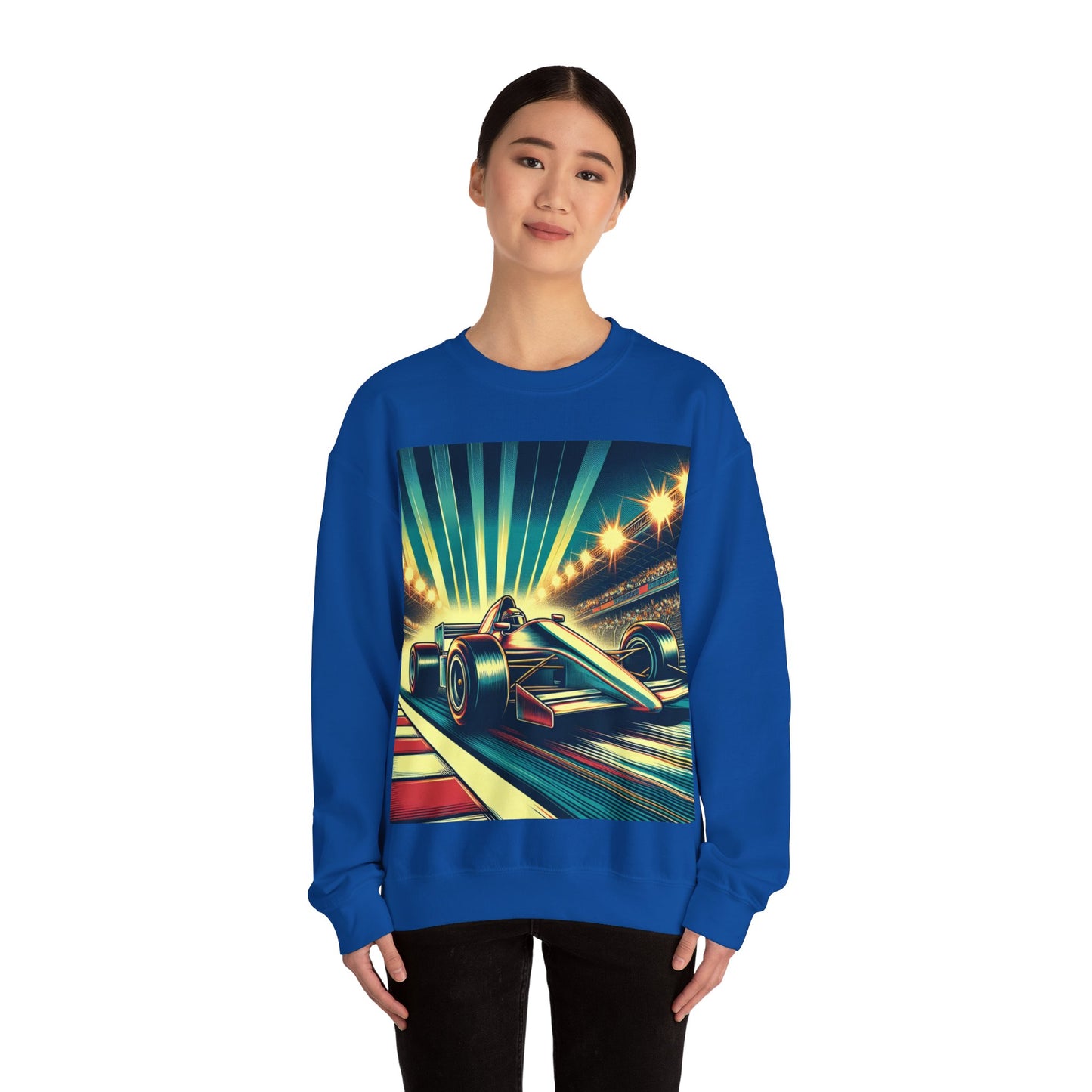 Race Car Crewneck Sweatshirt | Racing Apparel, Unisex Sweatshirt, F1 Gift, Motorsports Clothing, Car Enthusiasts Sweatshirt