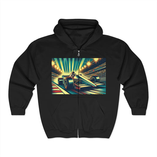 F1 Unisex Heavy Blend™ Full Zip Hooded Sweatshirt