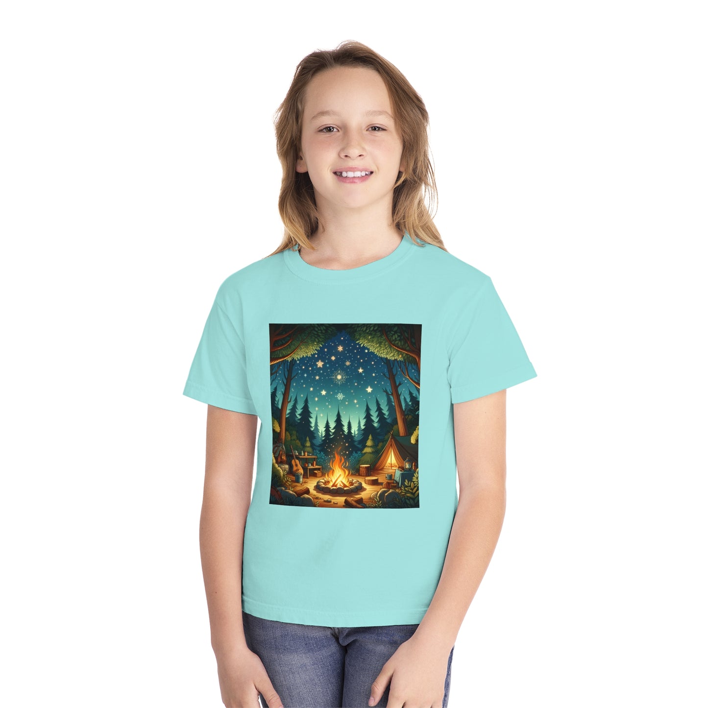 Camping Youth Midweight Tee
