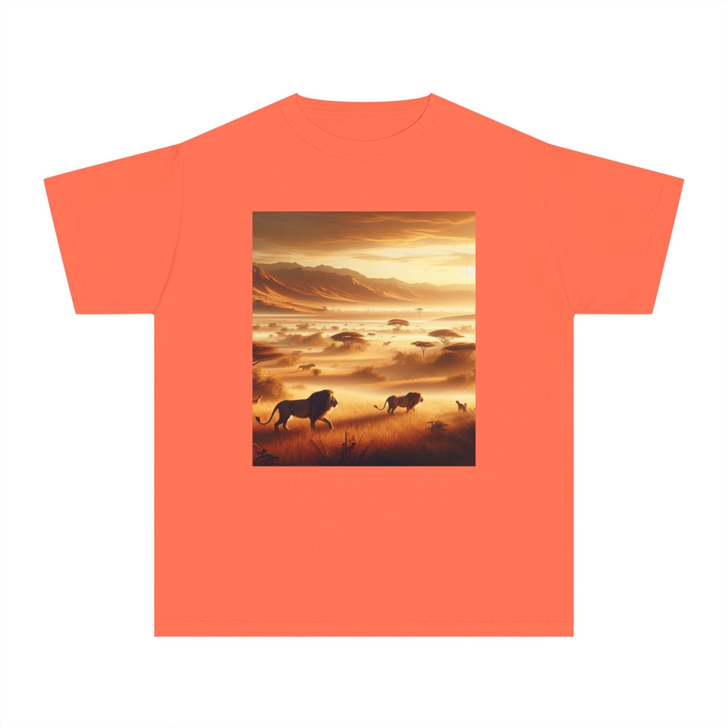 Lions Youth Midweight Tee
