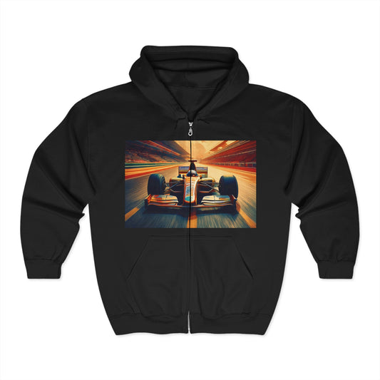F1 Unisex Heavy Blend™ Full Zip Hooded Sweatshirt