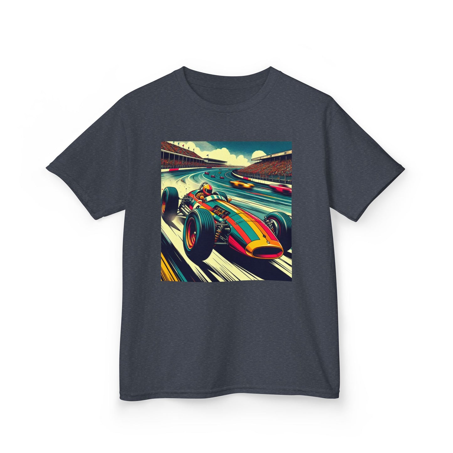 Vintage F1 Kids Tee, Birthday Gift, Everyday Wear, Reference Guide, Unique Design
