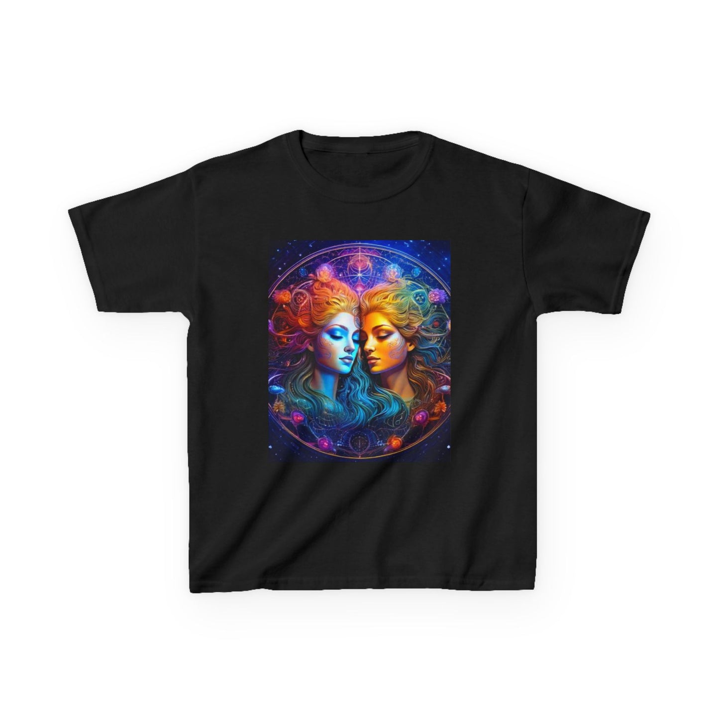 Gemini Horoscope Kids Tee - Cosmic Zodiac T-Shirt for Astrology Lovers, Birthday Gift, Everyday Wear, Reference Guide, Unique Design