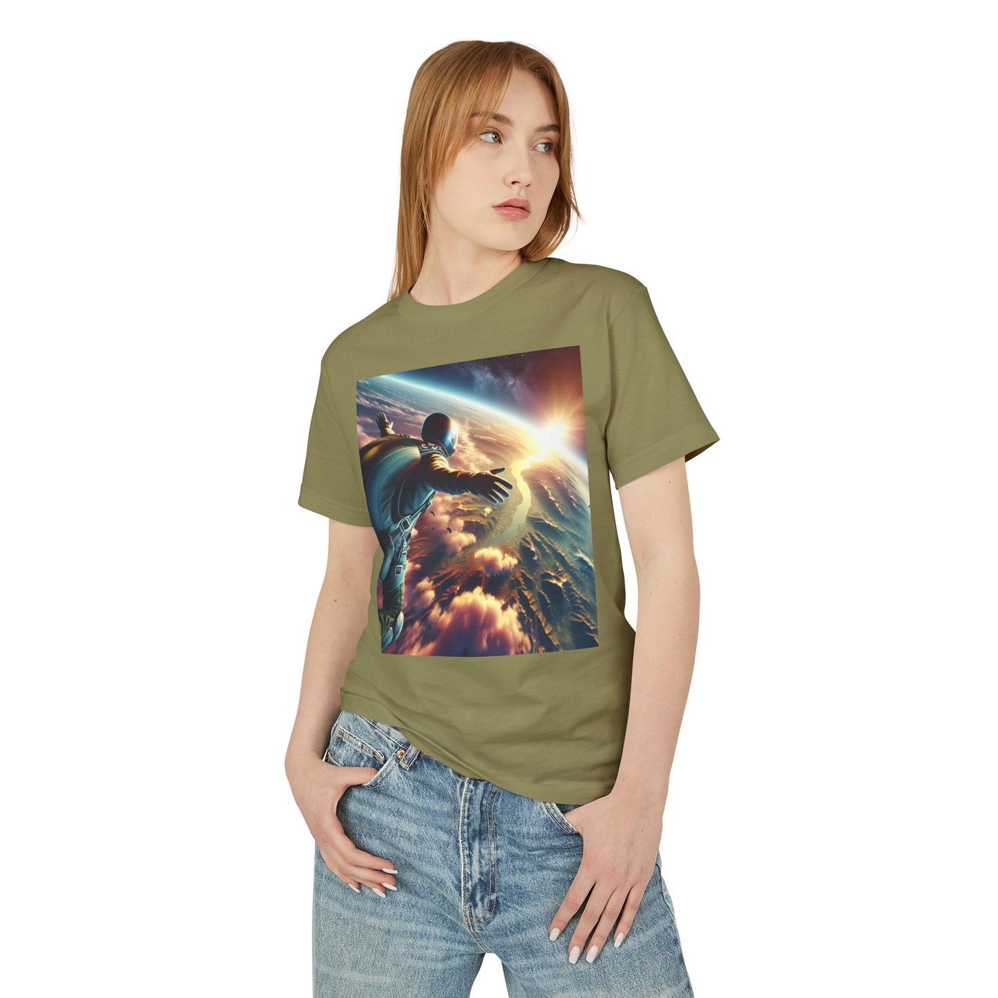 Skydiving Heavyweight Tee - Unisex Garment-Dyed Shirt