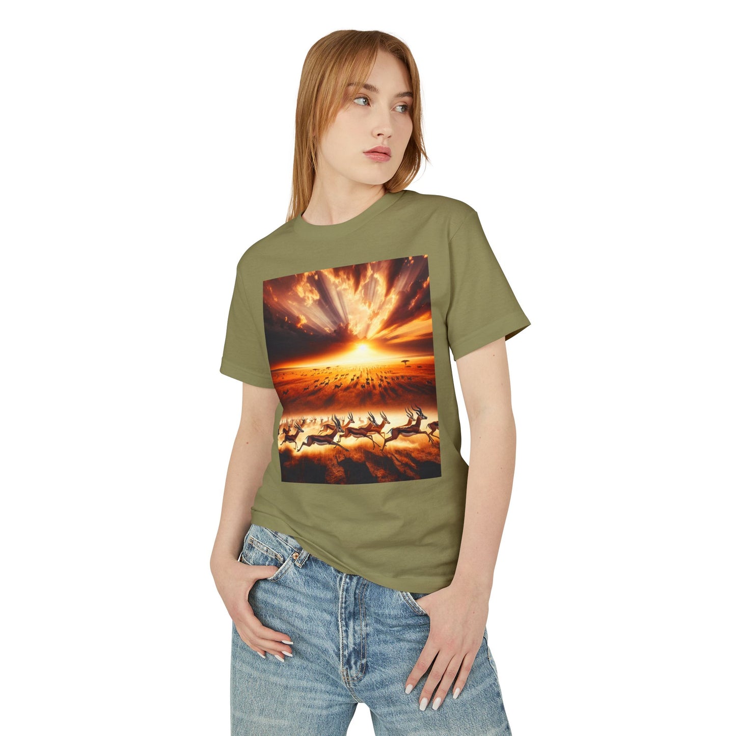 Gazelles Heavyweight Tee - Unisex Garment-Dyed Shirt