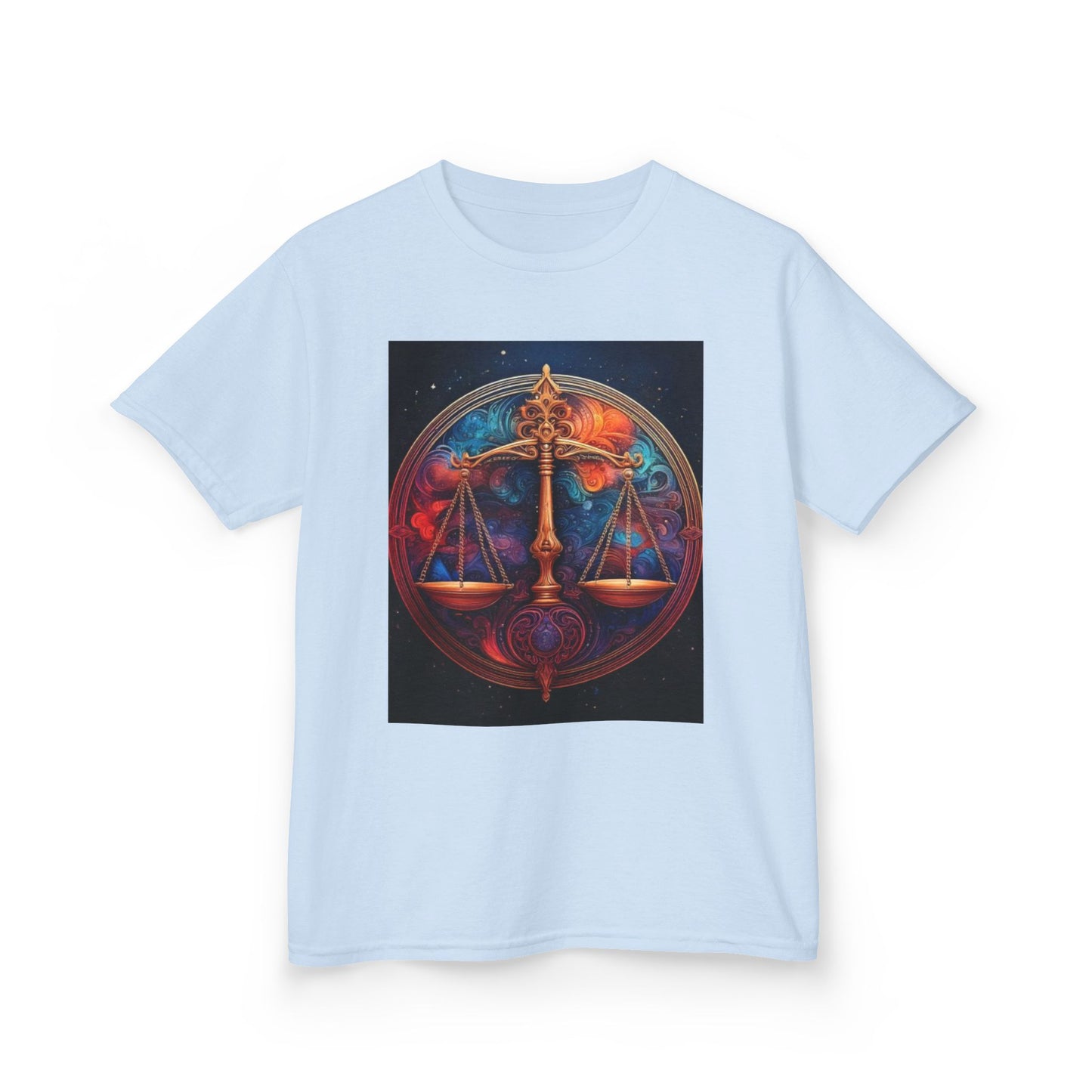 Libra Horoscope Kids Tee - Cosmic Zodiac T-Shirt for Astrology Lovers, Birthday Gift, Everyday Wear, Reference Guide, Unique Design
