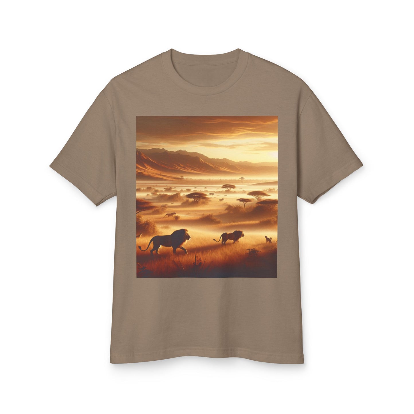 Lions Heavyweight Tee - Unisex Garment-Dyed Shirt