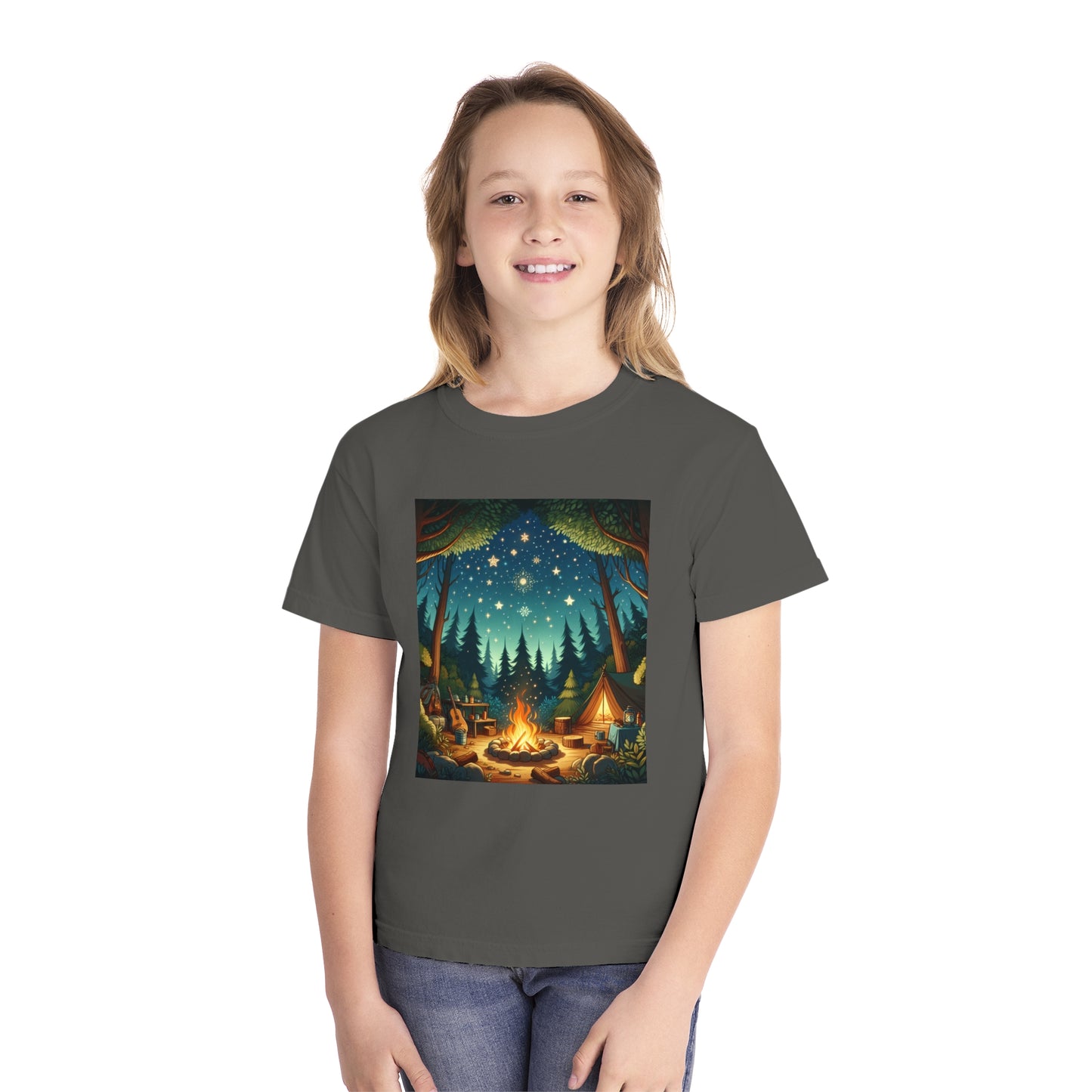 Camping Youth Midweight Tee