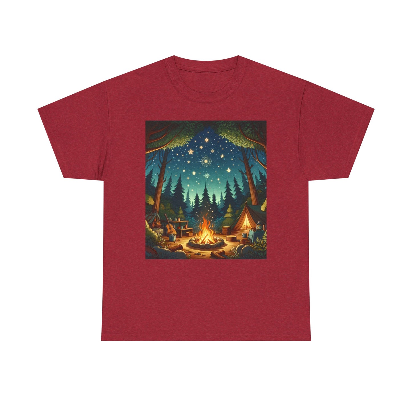 Camping Women's Heavy Cotton Tee