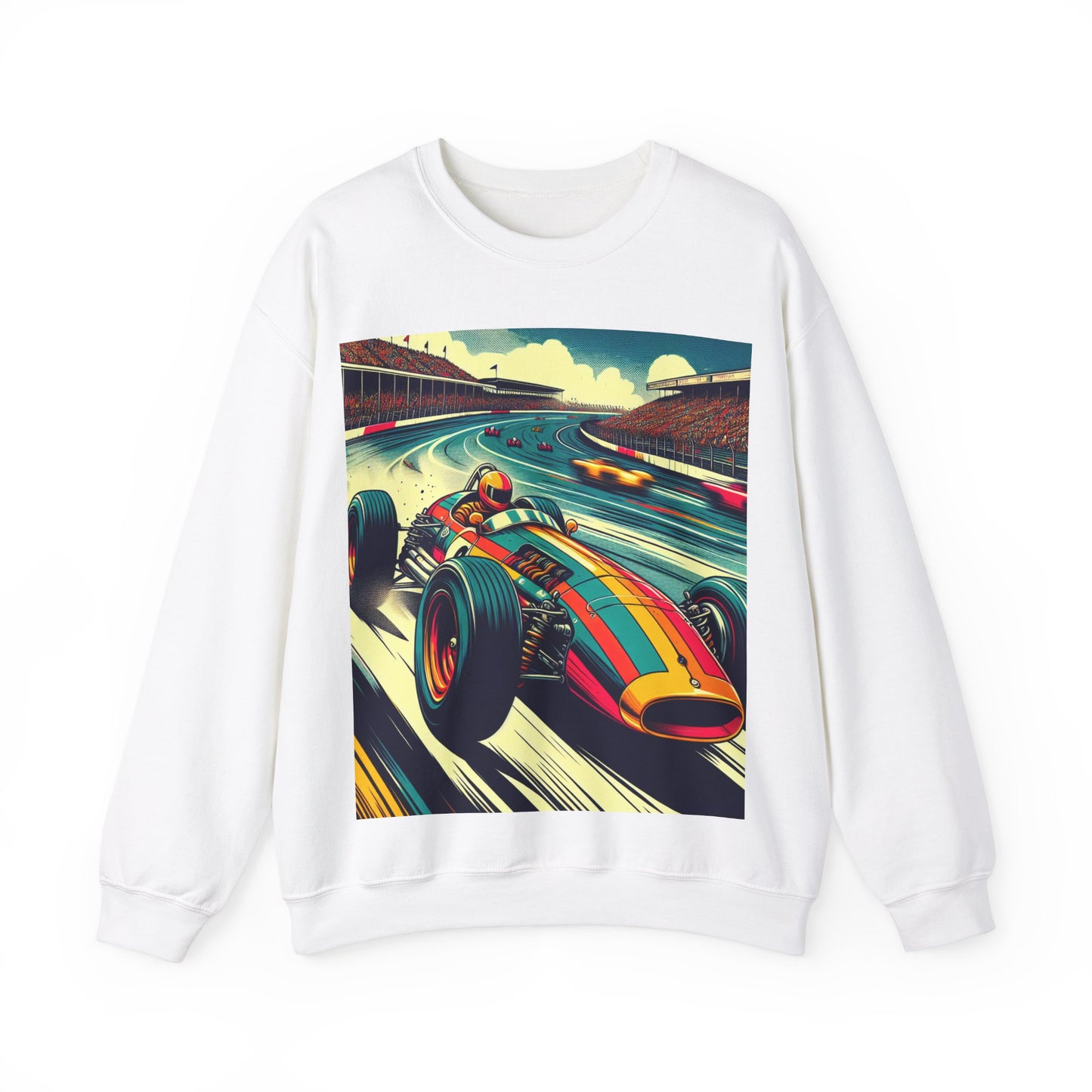 Race Car Crewneck Sweatshirt | Racing Apparel, Unisex Sweatshirt, F1 Gift, Motorsports Clothing, Car Enthusiasts Sweatshirt