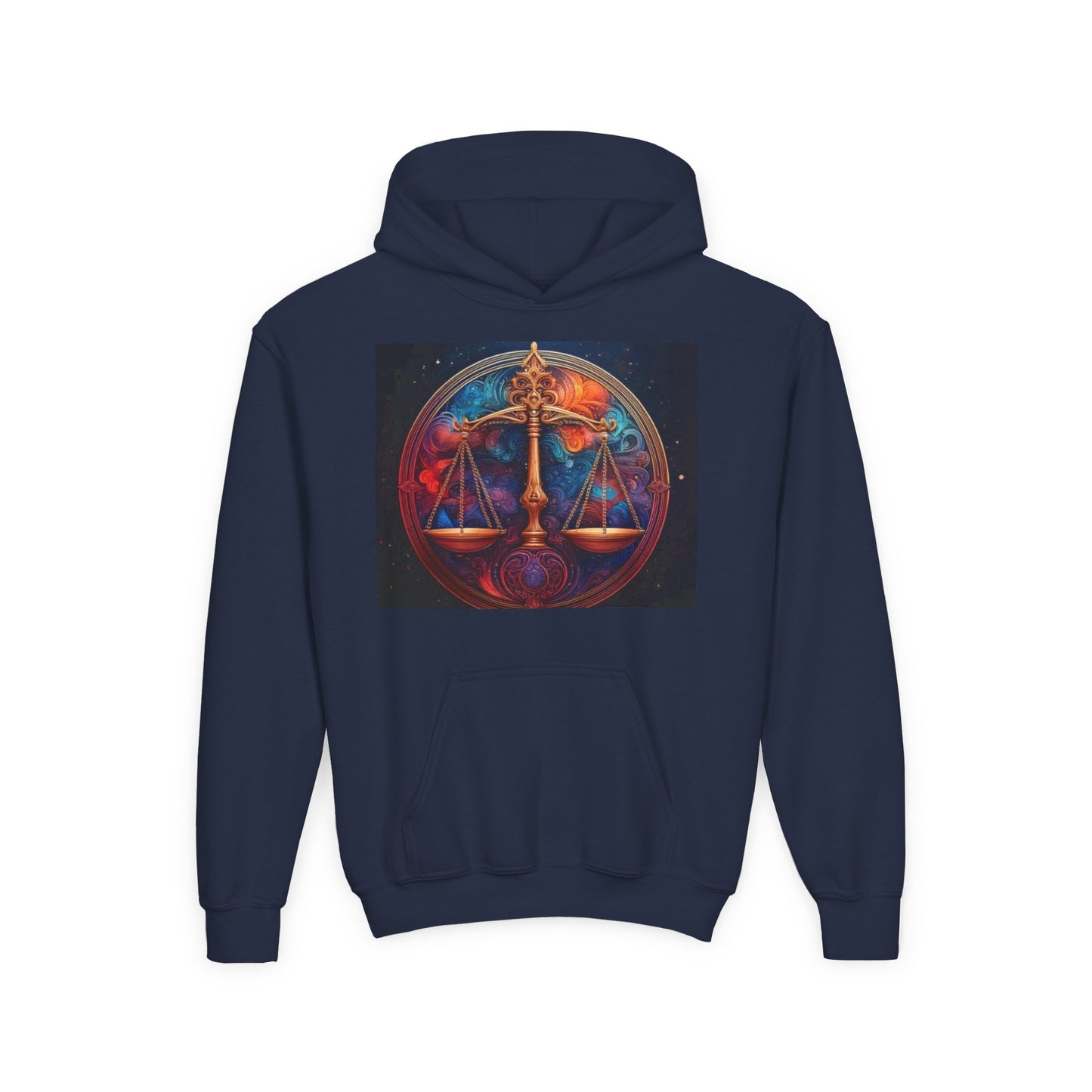 Libra Youth Hoodie - Heavy Blend Sweatshirt