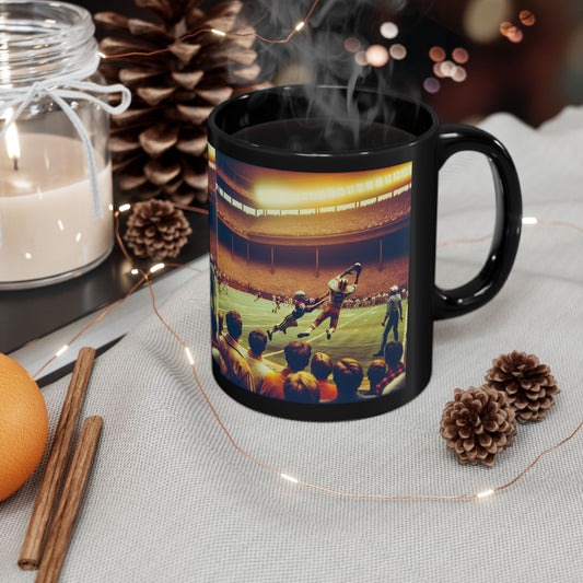 Football Mug | Vibrant Design | Perfect Gift for Football Fans, Father's Day, Birthday