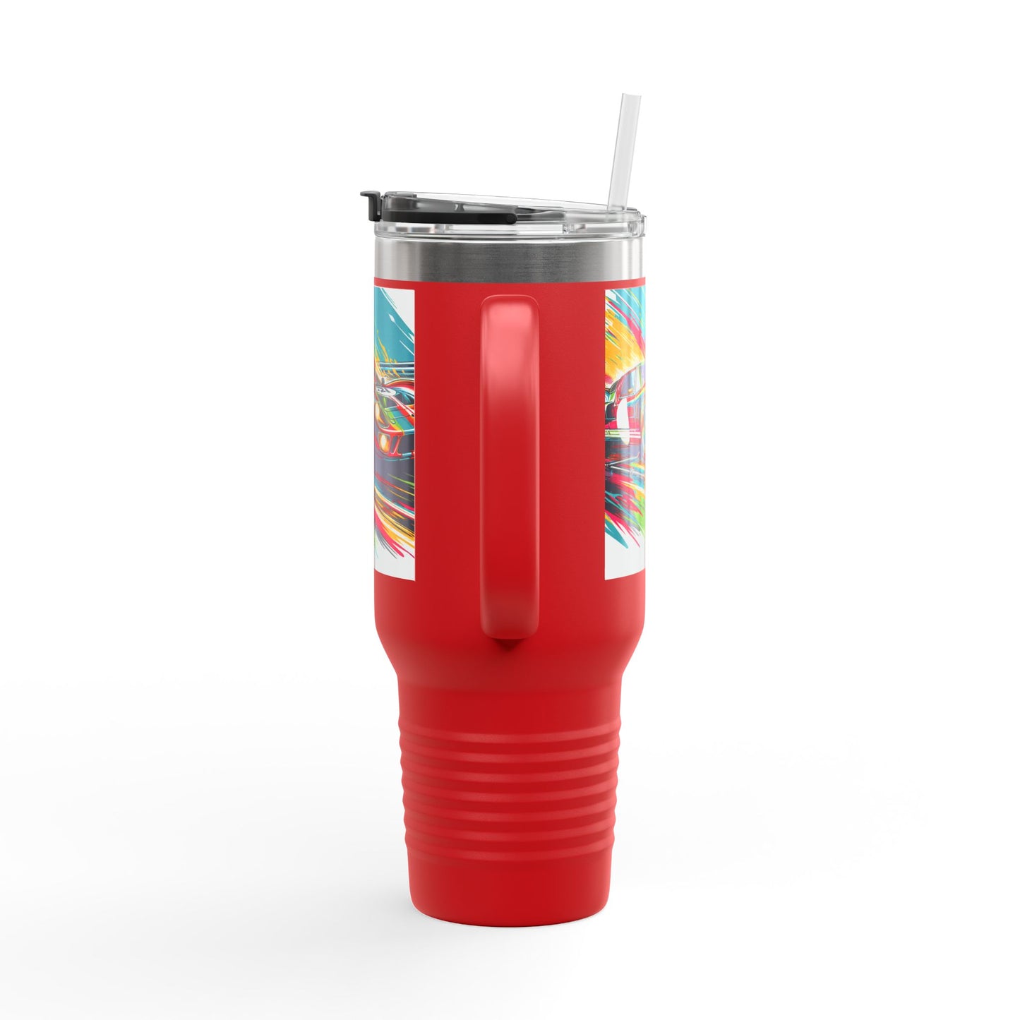 Vintage NASCAR Insulated Travel Mug, 40oz, Perfect for Fans, Sports Events, Coffee, Tea, Water