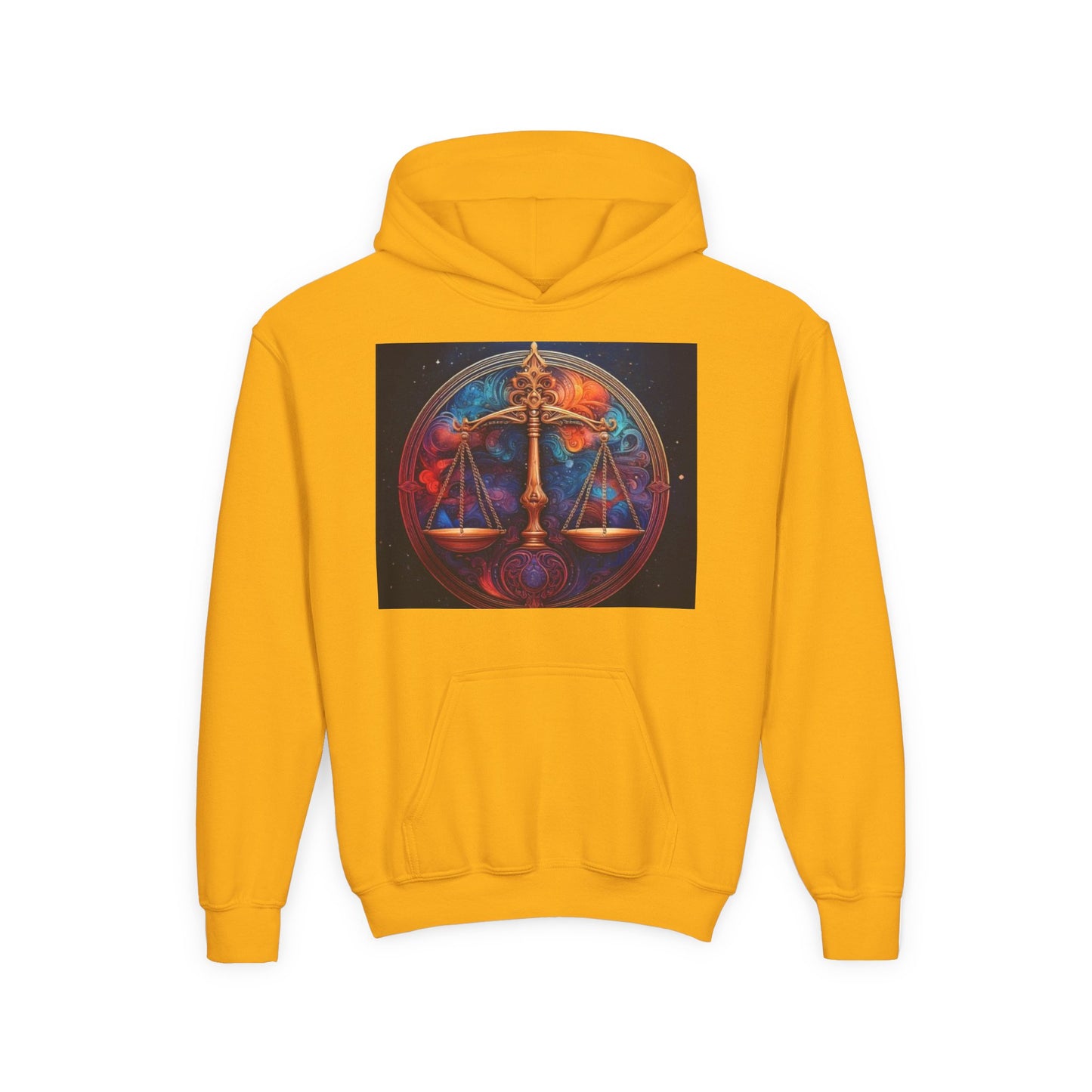Libra Youth Hoodie - Heavy Blend Sweatshirt