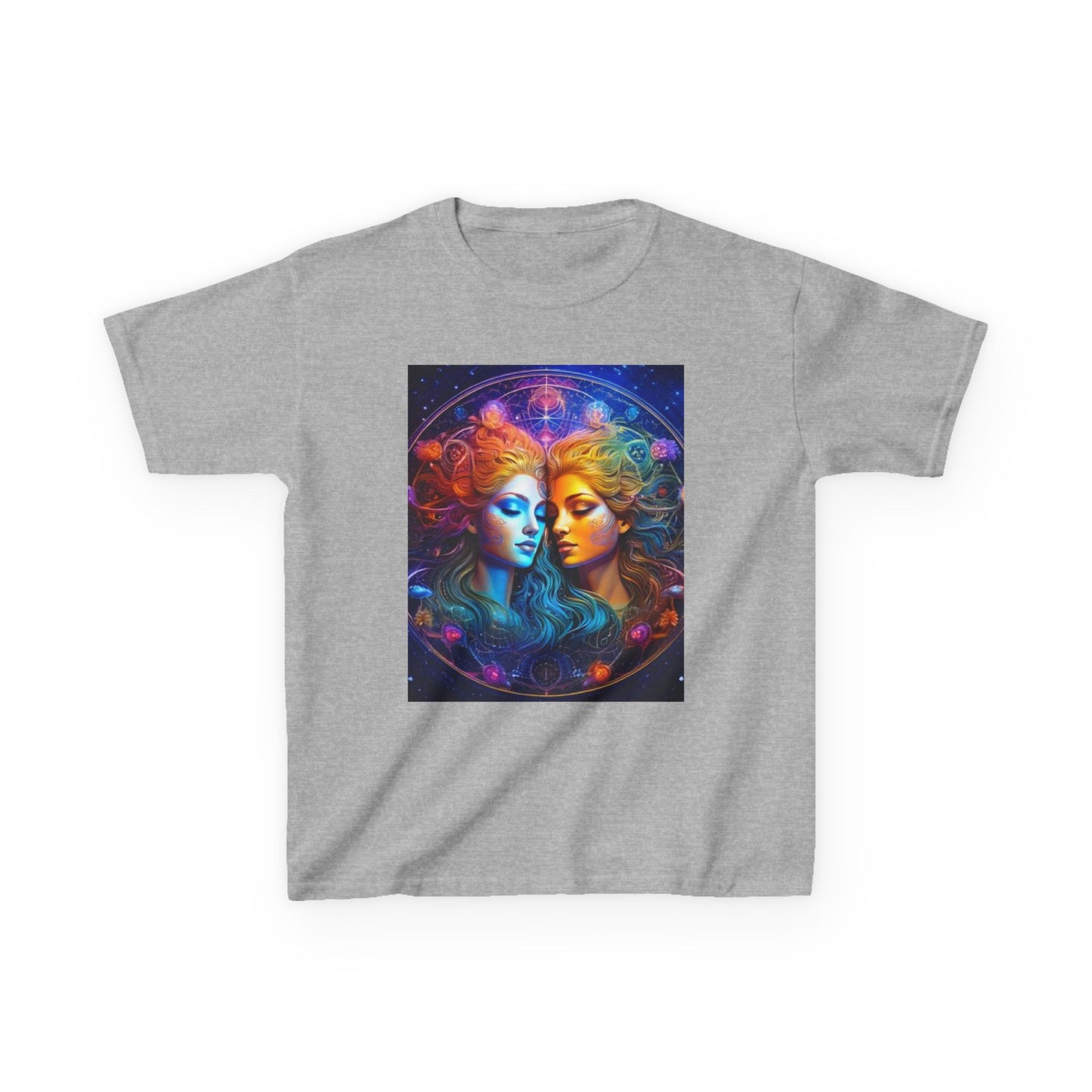 Gemini Horoscope Kids Tee - Cosmic Zodiac T-Shirt for Astrology Lovers, Birthday Gift, Everyday Wear, Reference Guide, Unique Design