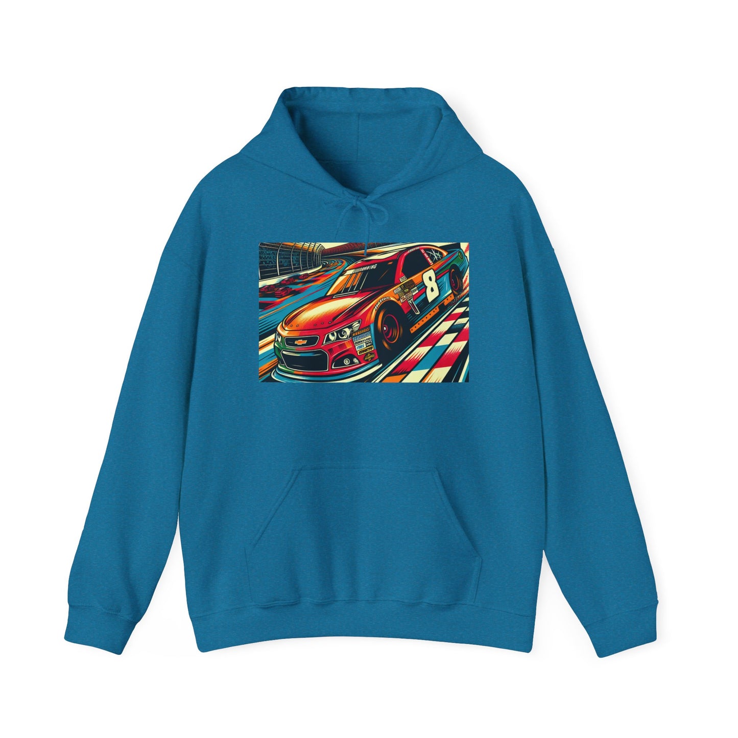 Nascar 8 Unisex Hoodie - Racing Vibes