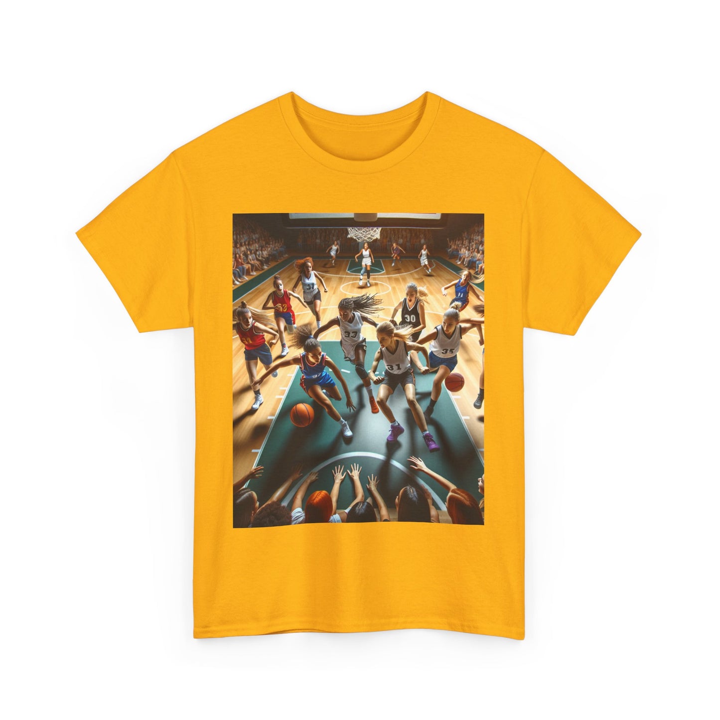 Basketball Women's Heavy Cotton Tee