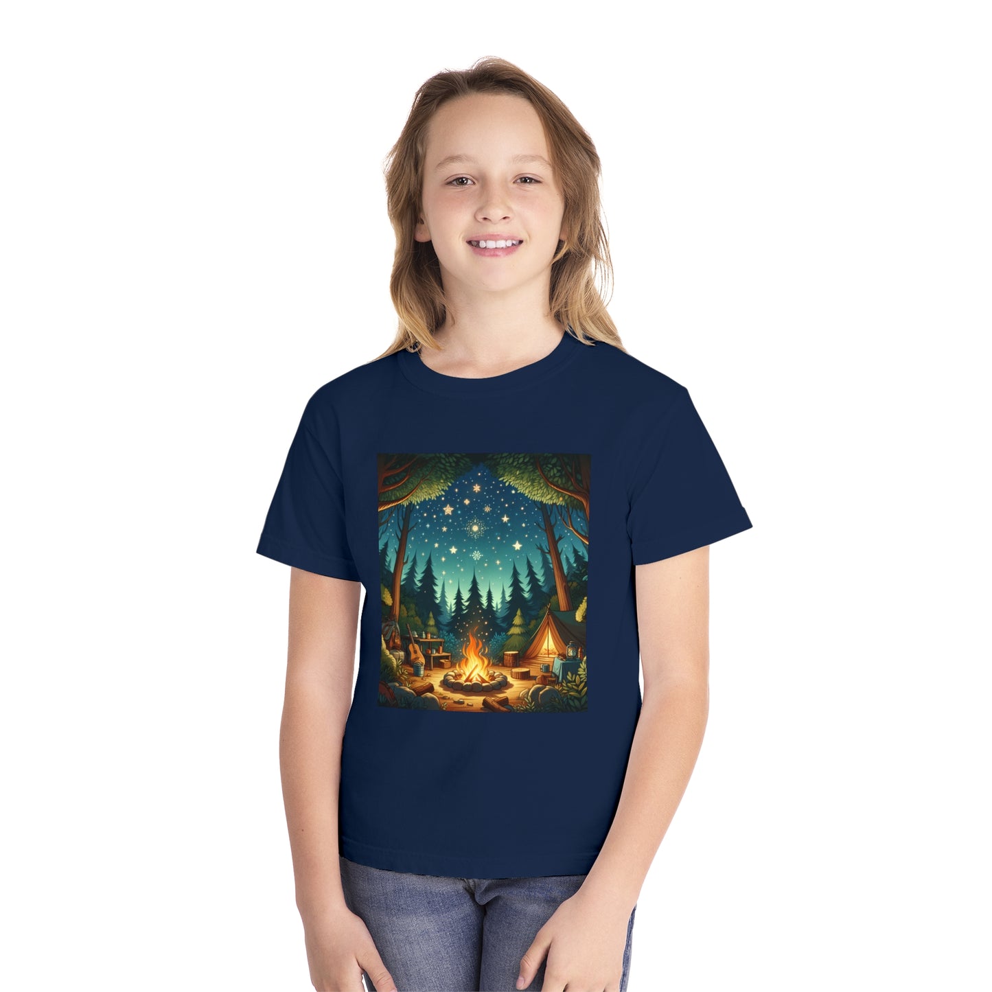 Camping Youth Midweight Tee