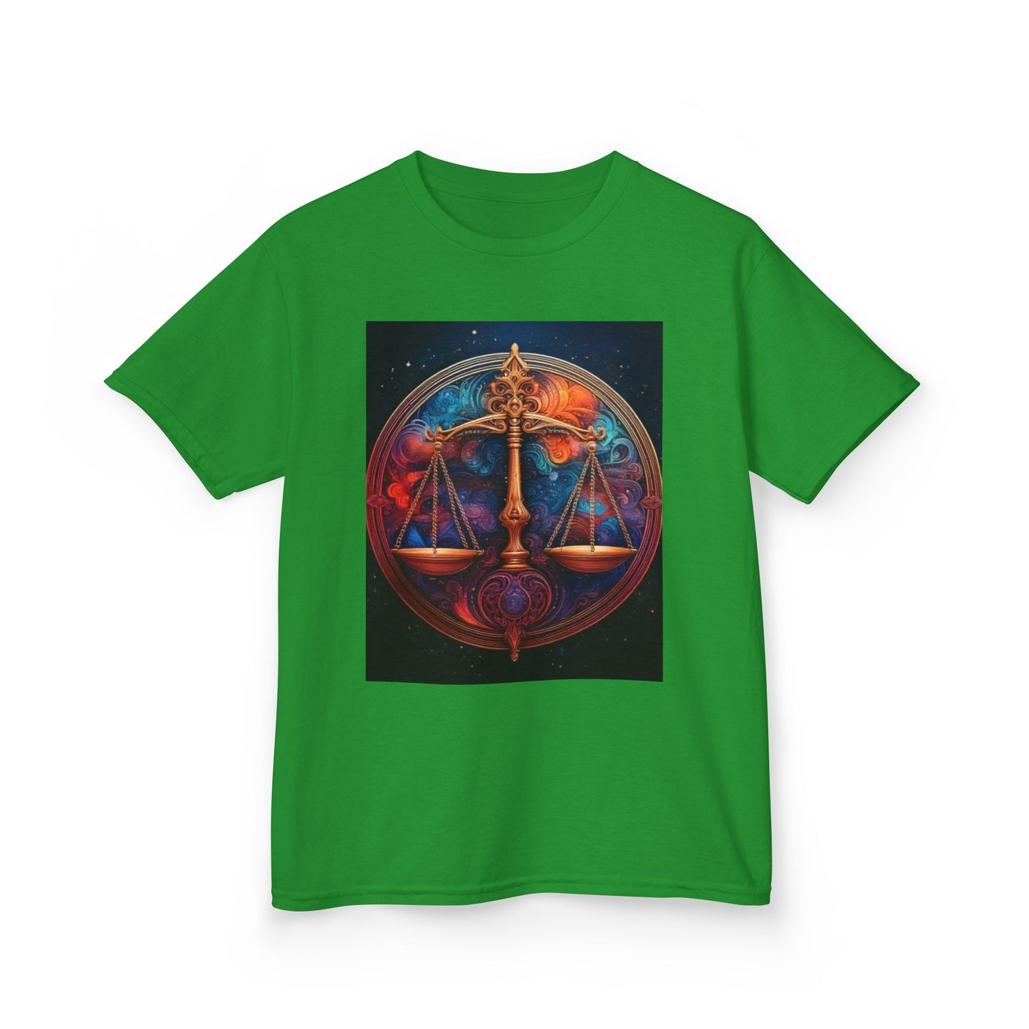 Libra Horoscope Kids Tee - Cosmic Zodiac T-Shirt for Astrology Lovers, Birthday Gift, Everyday Wear, Reference Guide, Unique Design