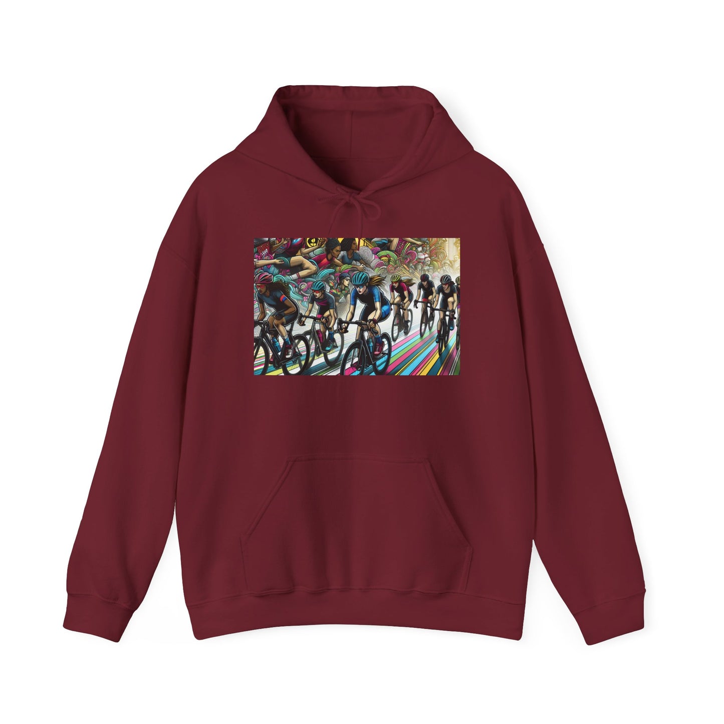 Cycling Unisex Hoodie - Sports Team Vibes