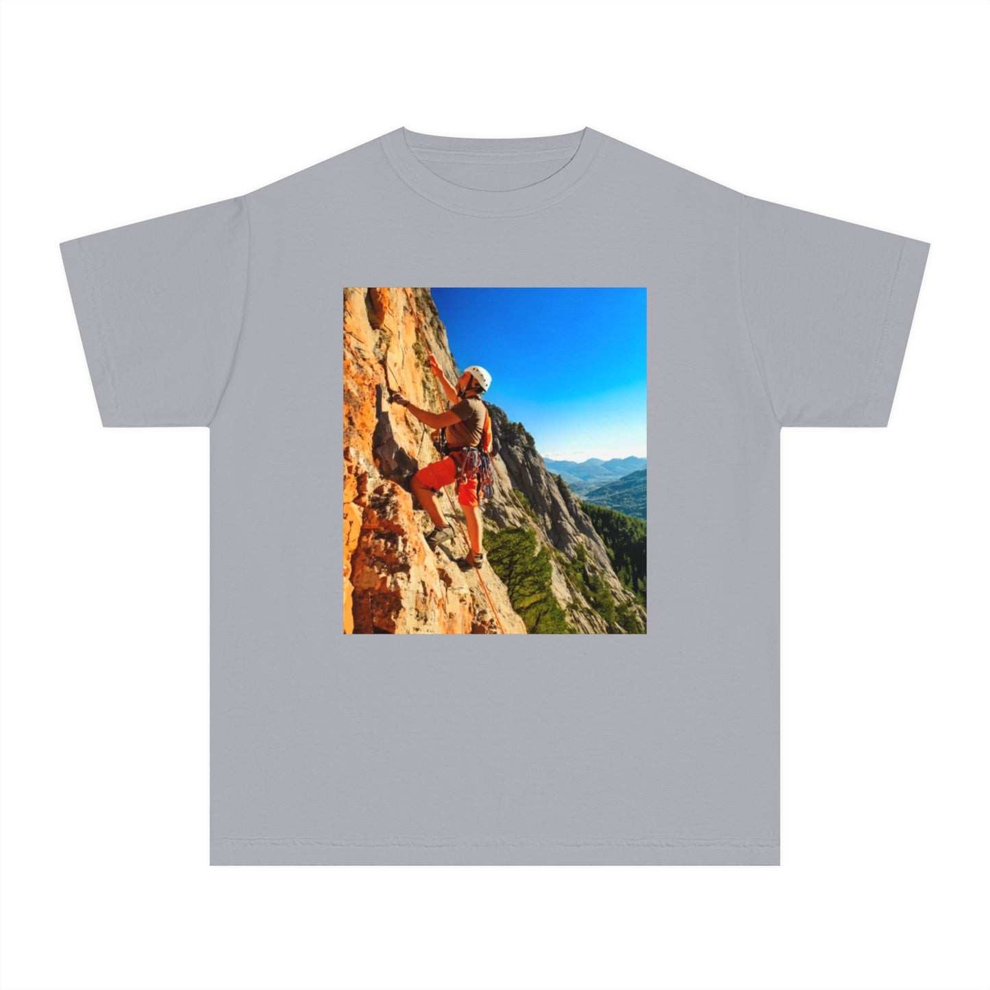 Rock Climbing Youth Midweight Tee