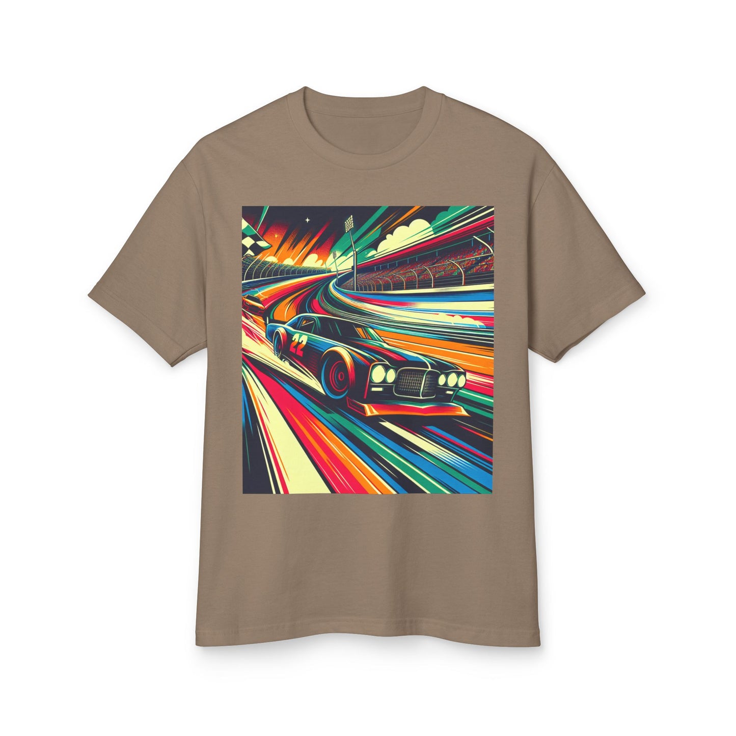 Nascar Heavyweight Tee - Unisex Garment-Dyed Shirt