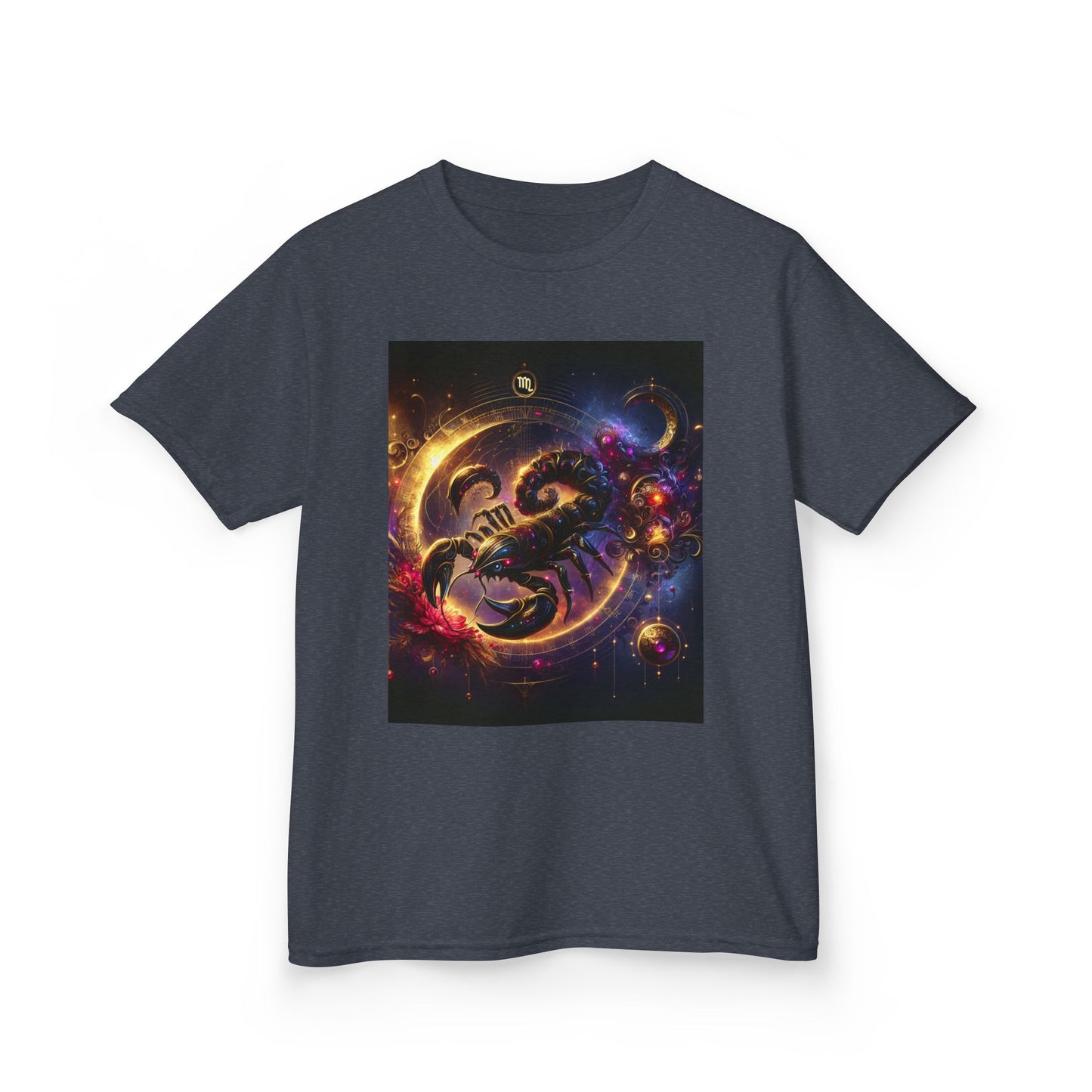 Scorpio  Horoscope Kids Tee - Cosmic Zodiac T-Shirt for Astrology Lovers, Birthday Gift, Everyday Wear, Reference Guide, Unique Design