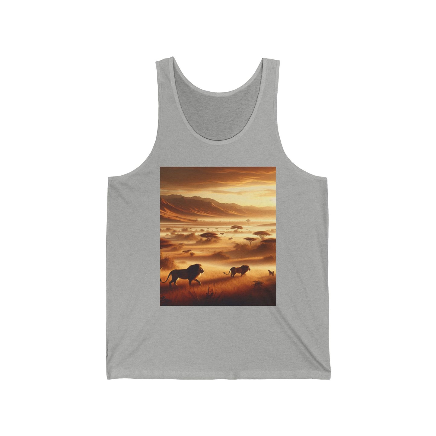 Lions Unisex Jersey Tank Top - Perfect for Festivals & Casual Wear