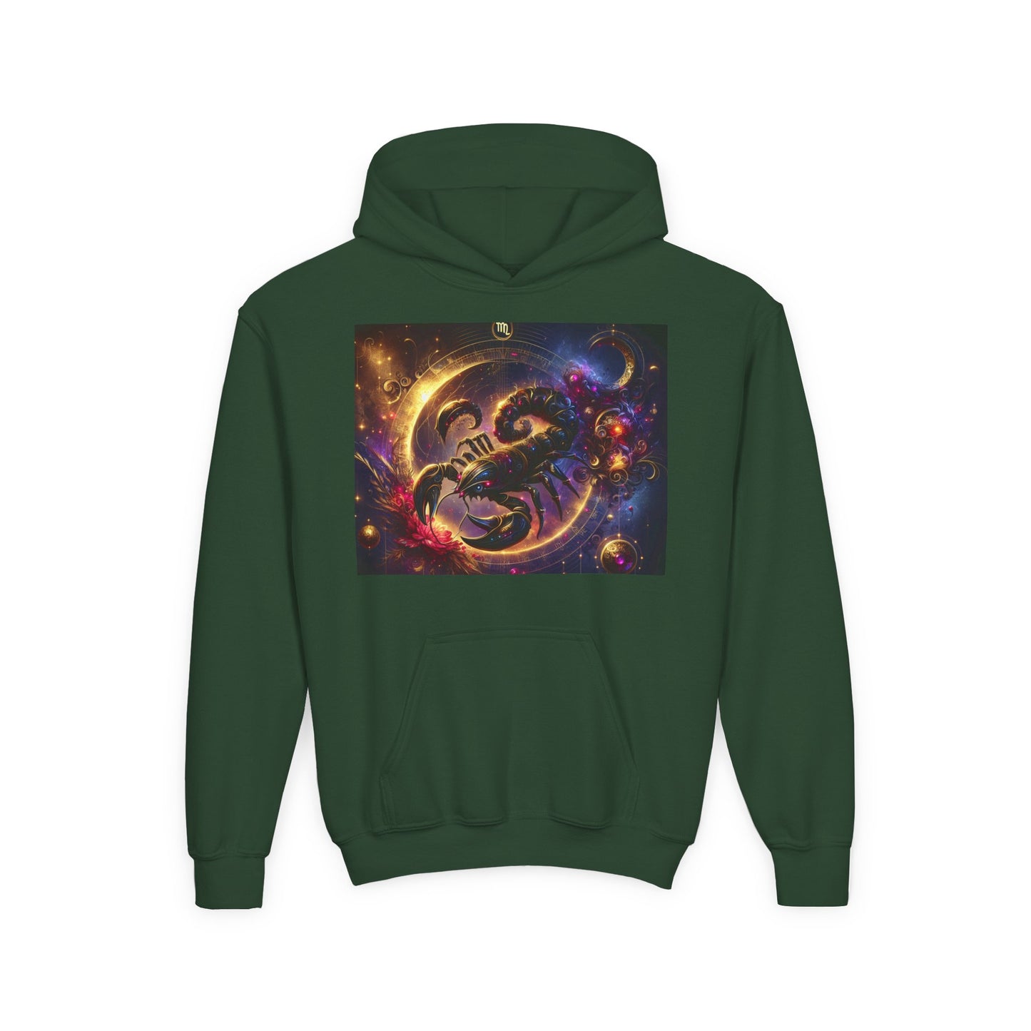 Scorpio Youth Hoodie - Heavy Blend Sweatshirt