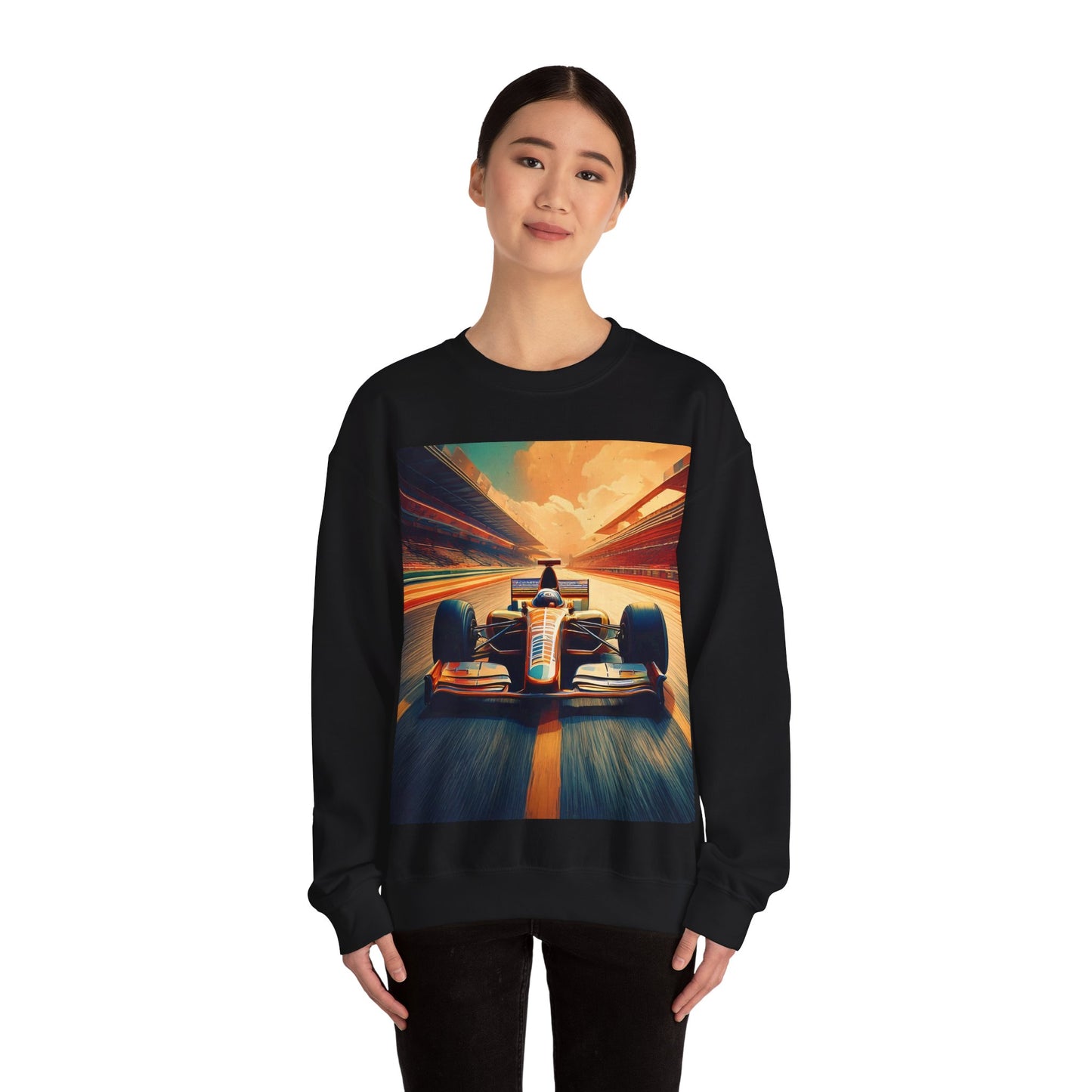 Race Car Crewneck Sweatshirt | Racing Apparel, Unisex Sweatshirt, F1 Gift, Motorsports Clothing, Car Enthusiasts Sweatshirt