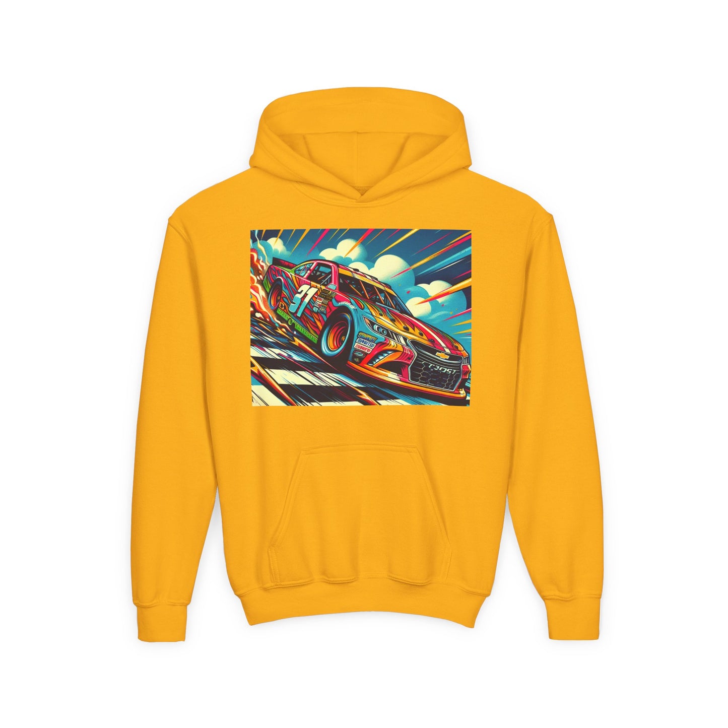 Nascar 31 Youth Hoodie - Heavy Blend Sweatshirt