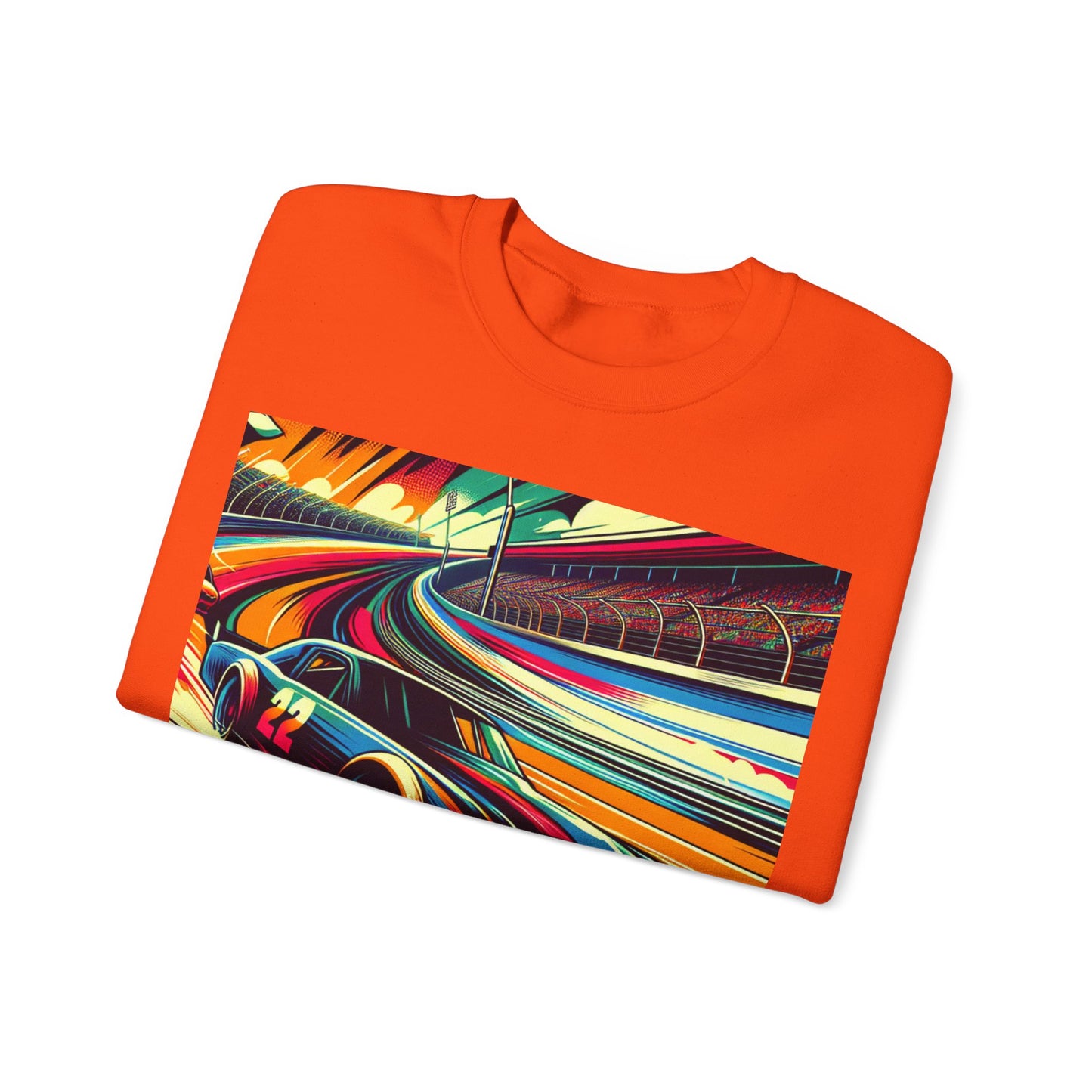 Race Car Crewneck Sweatshirt | Racing Apparel, Unisex Sweatshirt, NASCAR Gift, Motorsports Clothing, Car Enthusiasts Sweatshirt