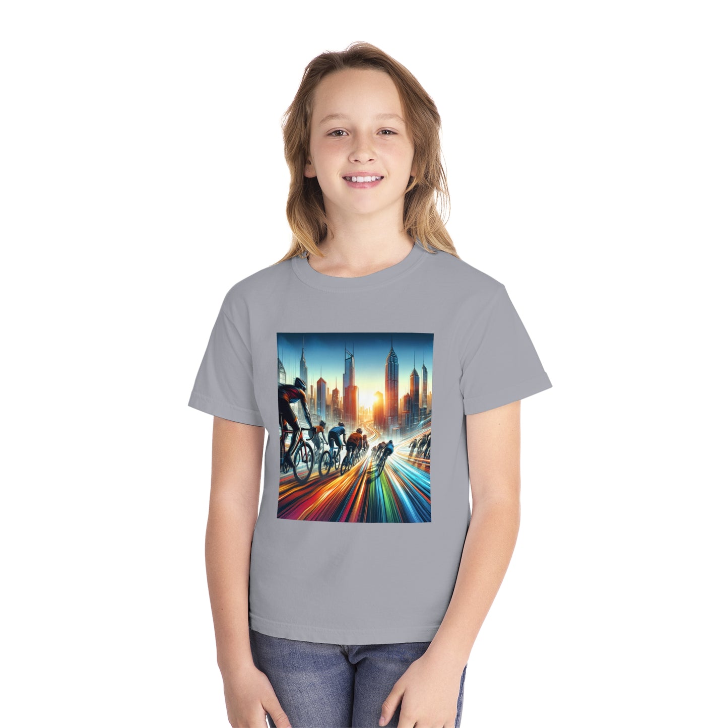Cycling Youth Midweight Tee