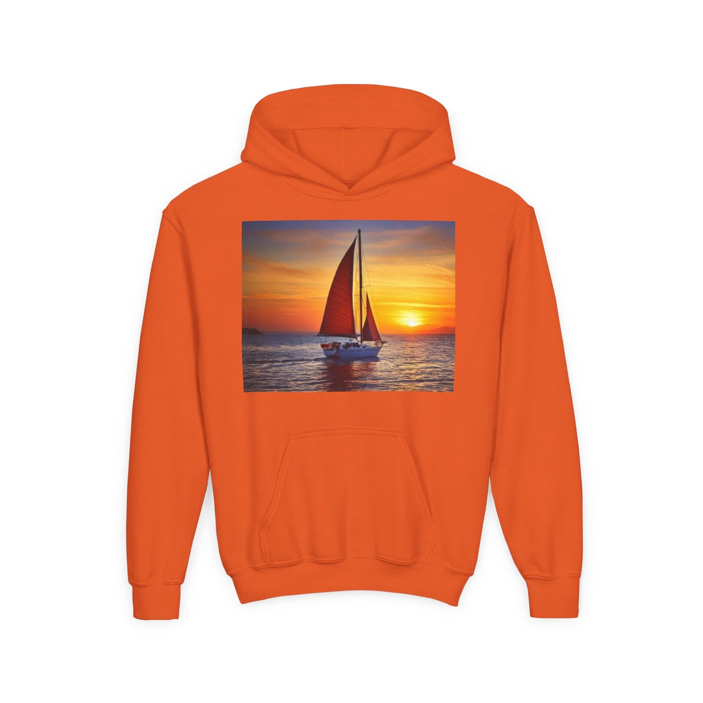 Sailing Youth Hoodie - Heavy Blend Sweatshirt