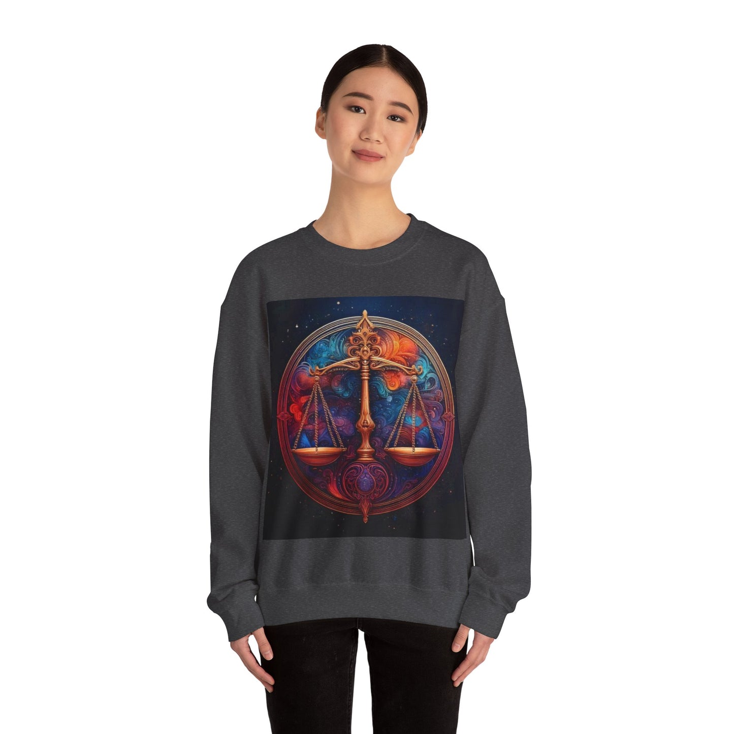 Libra Crewneck Sweatshirt | Zodiac Apparel, Unisex Sweatshirt