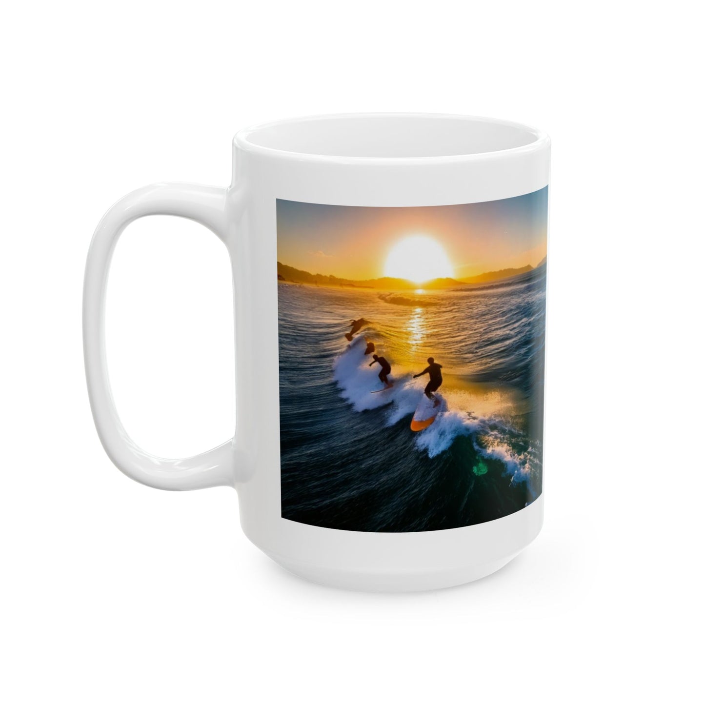Surfing Ceramic Mug