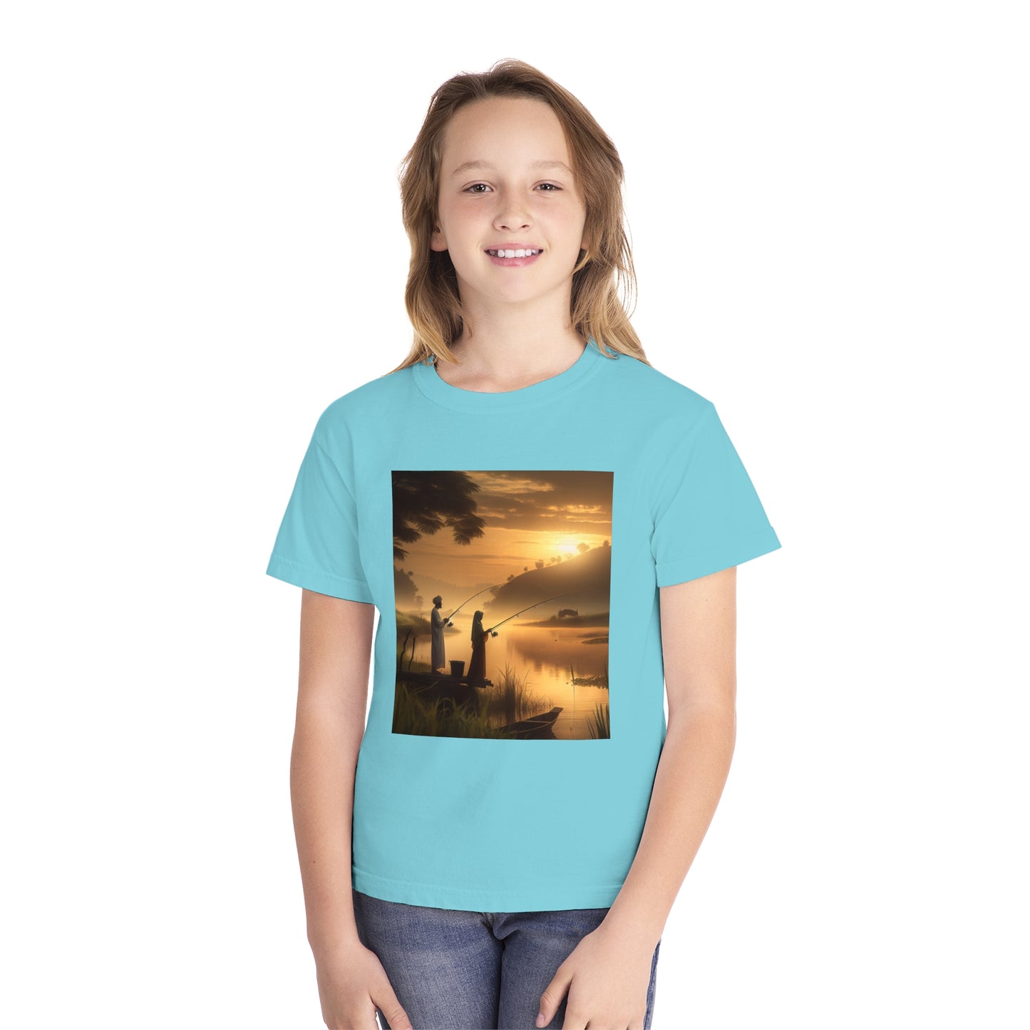 Fishing Youth Midweight Tee