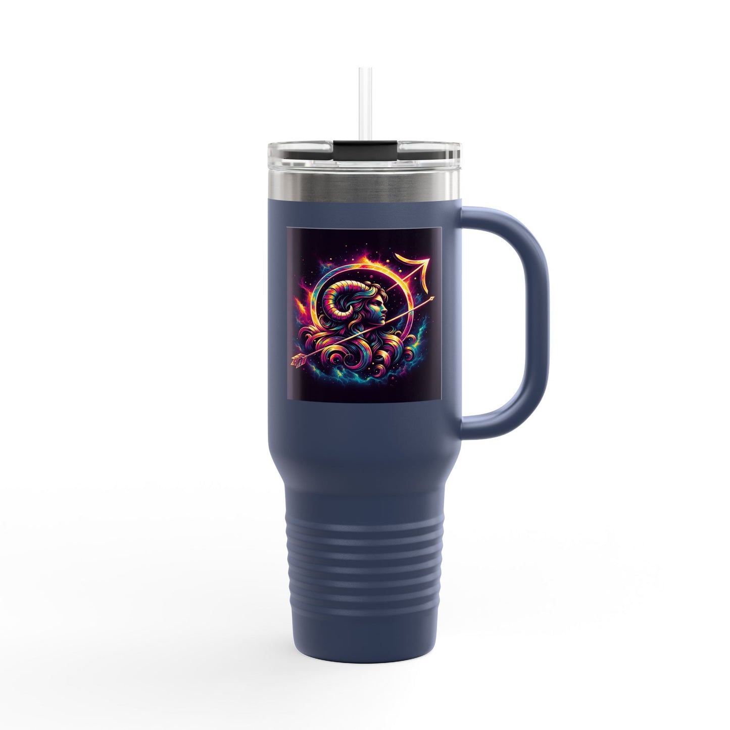 Sagittarius Insulated Travel Mug, 40oz, Perfect for Zodiac Fans, Coffee, Tea, Water