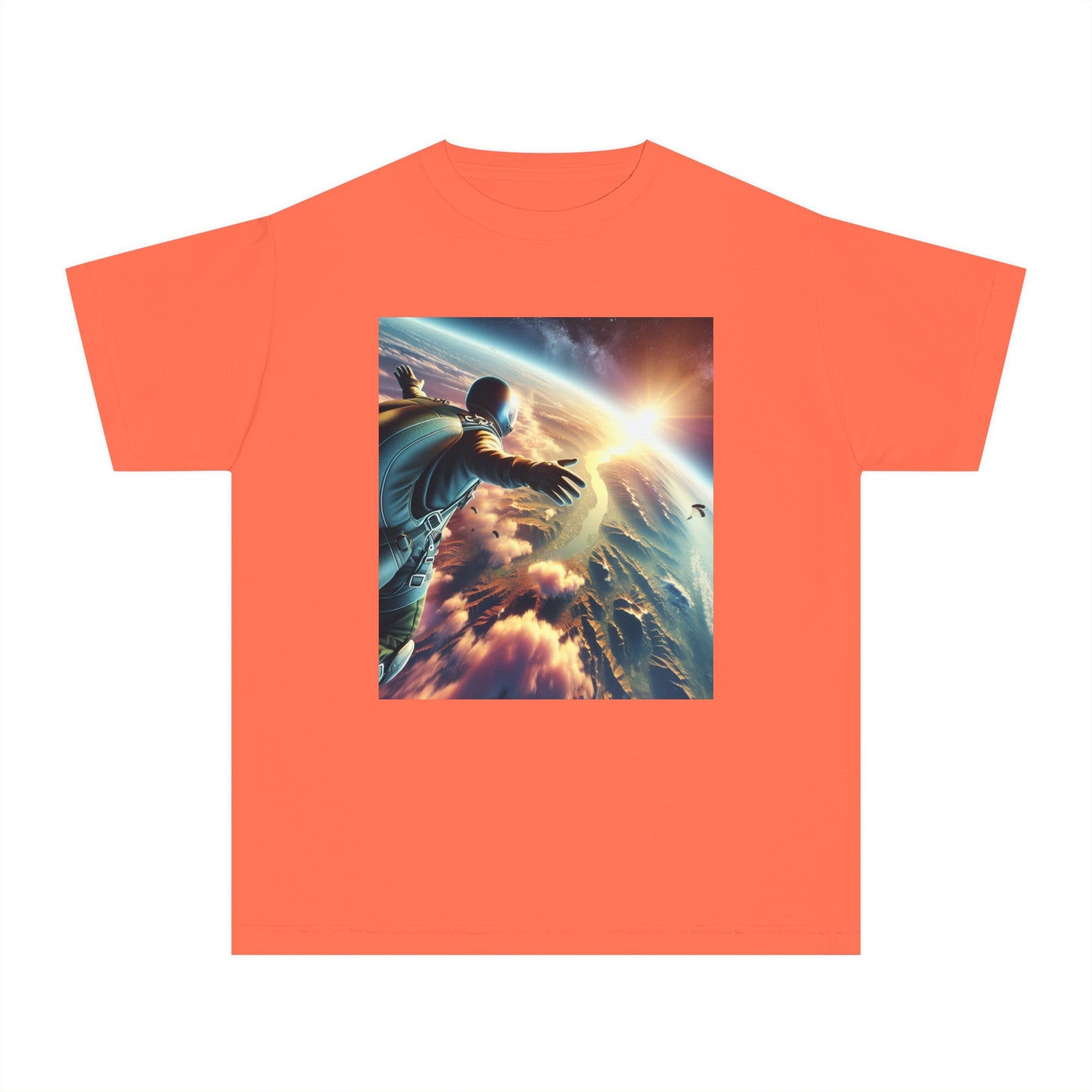 Sky Diving Youth Midweight Tee