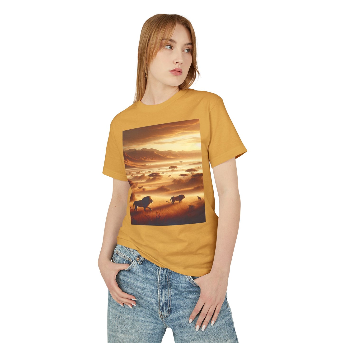 Lions Heavyweight Tee - Unisex Garment-Dyed Shirt